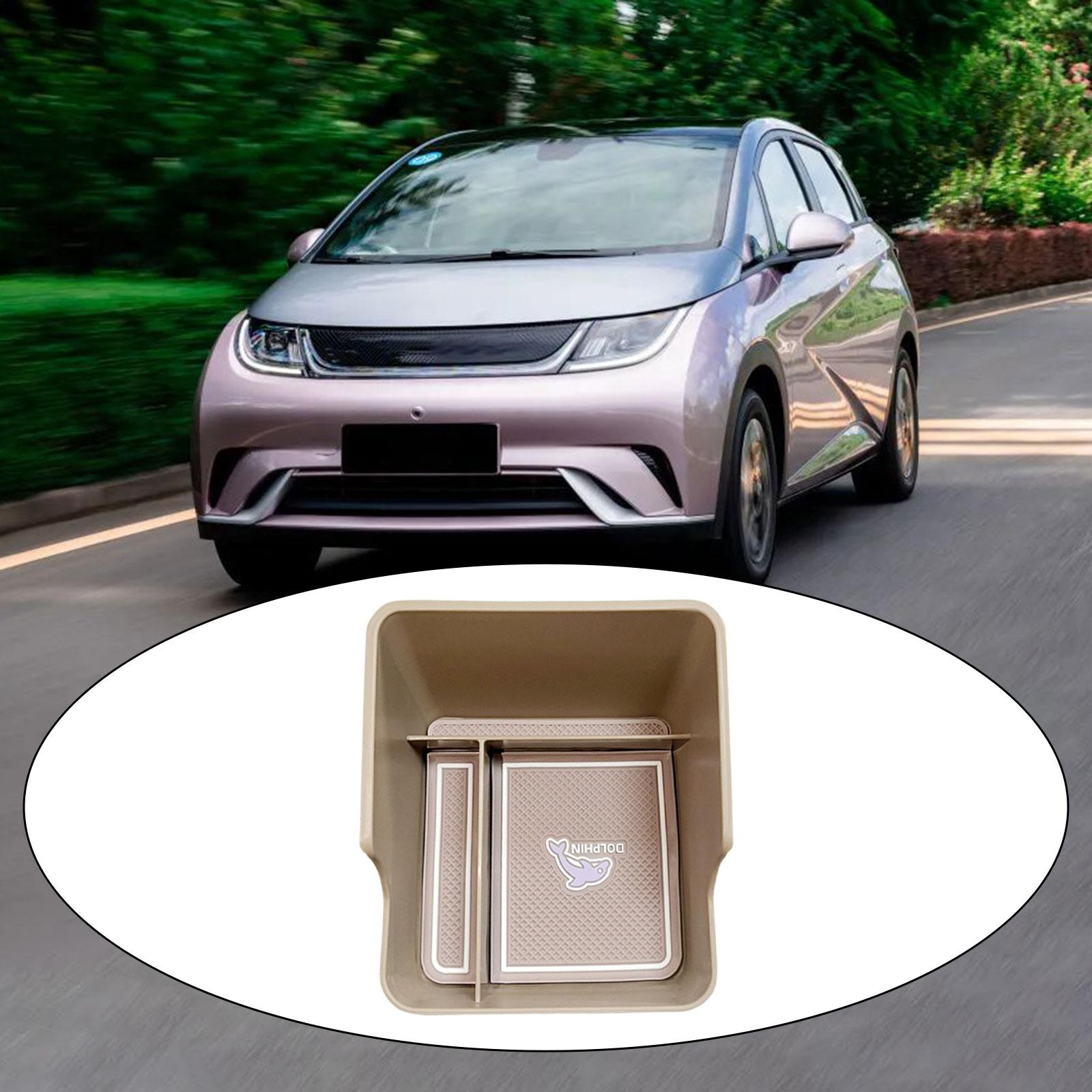 Center Console Armrest Storage Box Car Interior for Byd Dolphin Durable