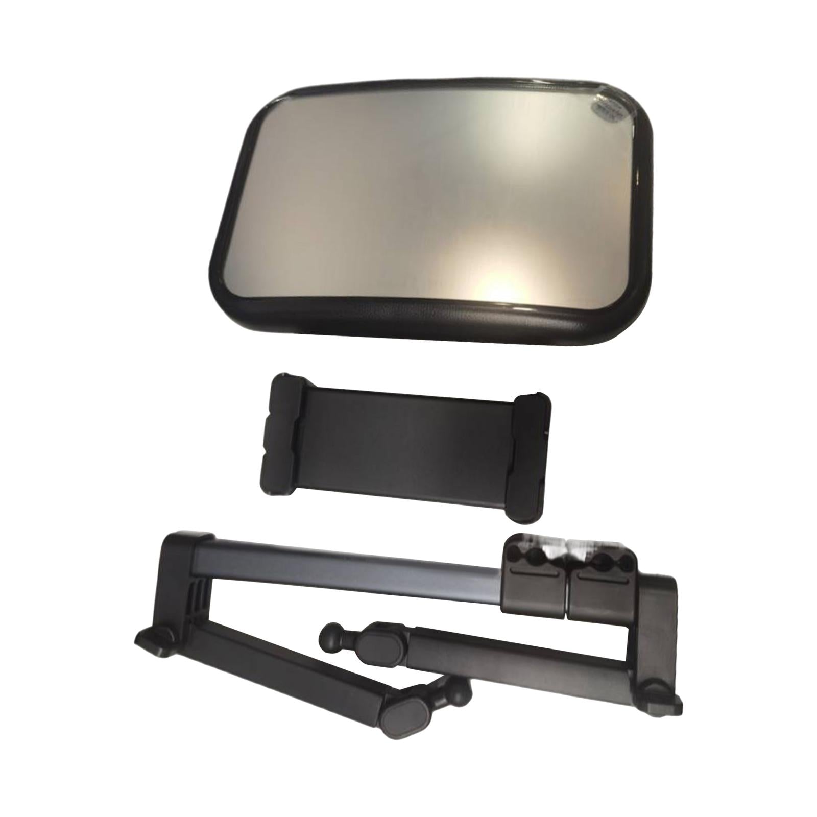 Baby Car Mirror with Tablet Holder Hook Mounting 2 in 1 Car Mirror for Baby