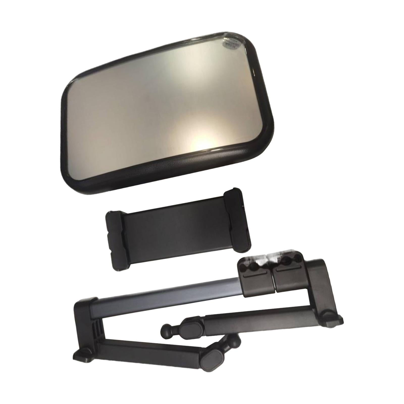 Baby Car Mirror with Tablet Holder Hook Mounting 2 in 1 Car Mirror for Baby