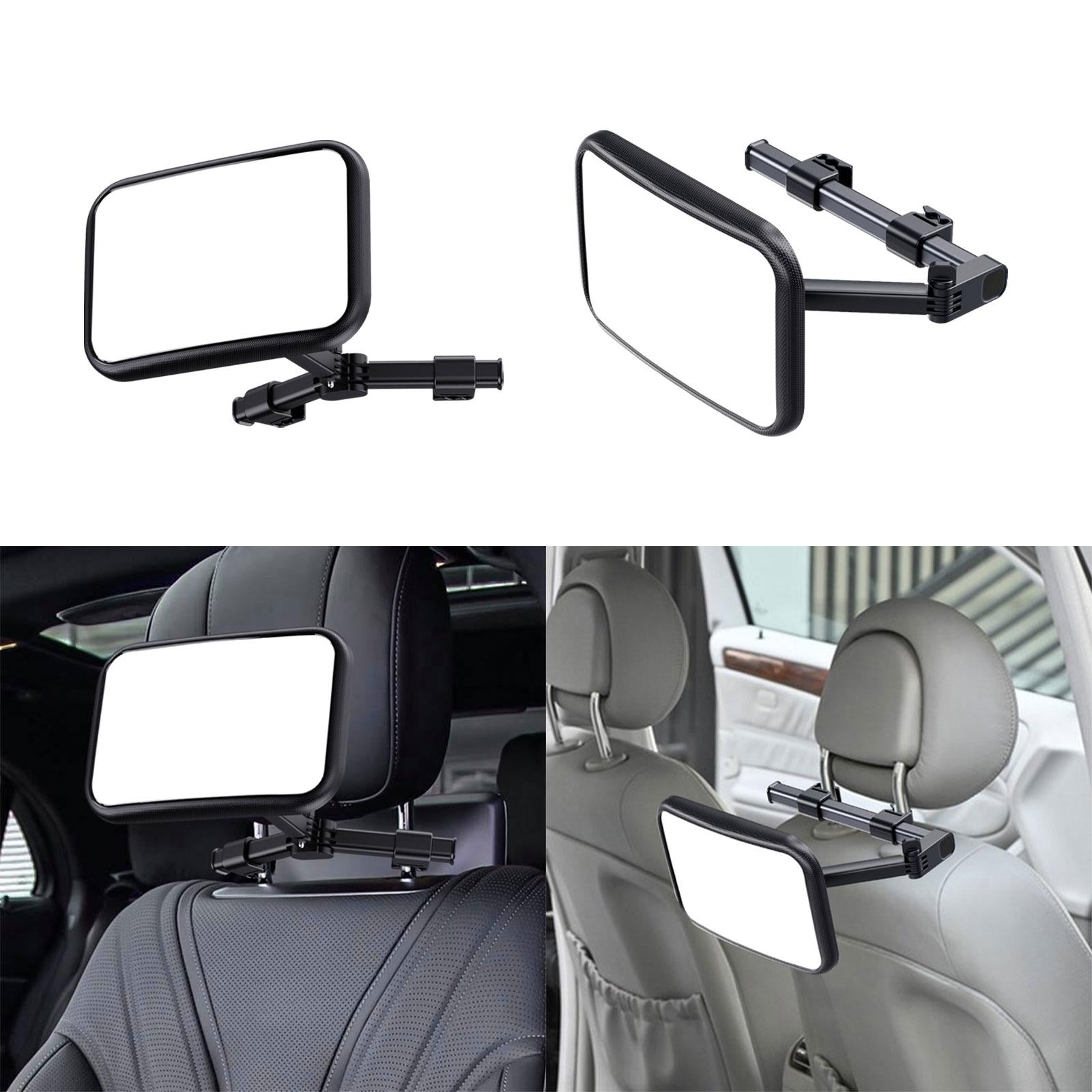 Baby Car Mirror Auto Accessories Adjustable Rear Facing Car Back Seat Mirror Basic Style