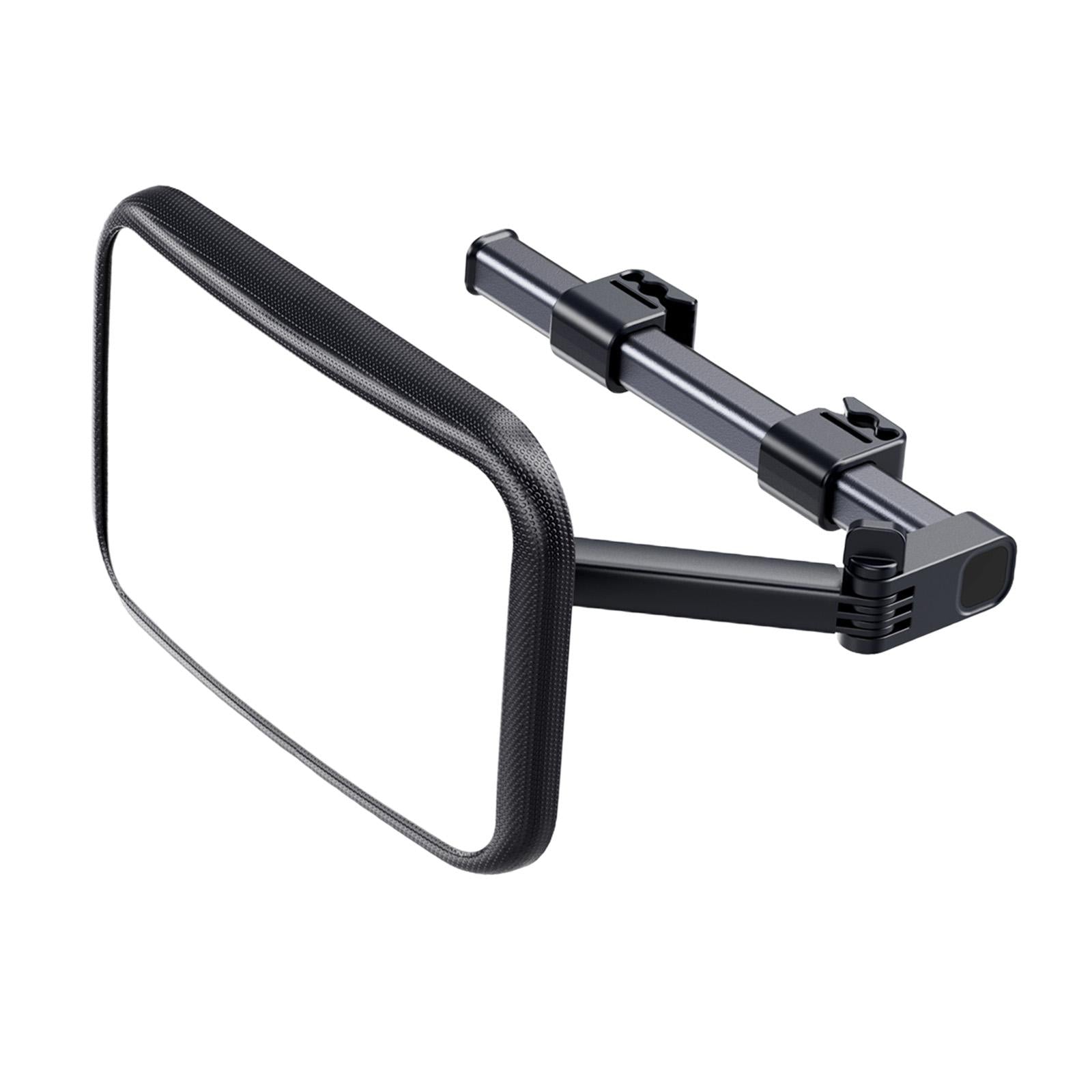Baby Car Mirror Auto Accessories Adjustable Rear Facing Car Back Seat Mirror Retractable Style