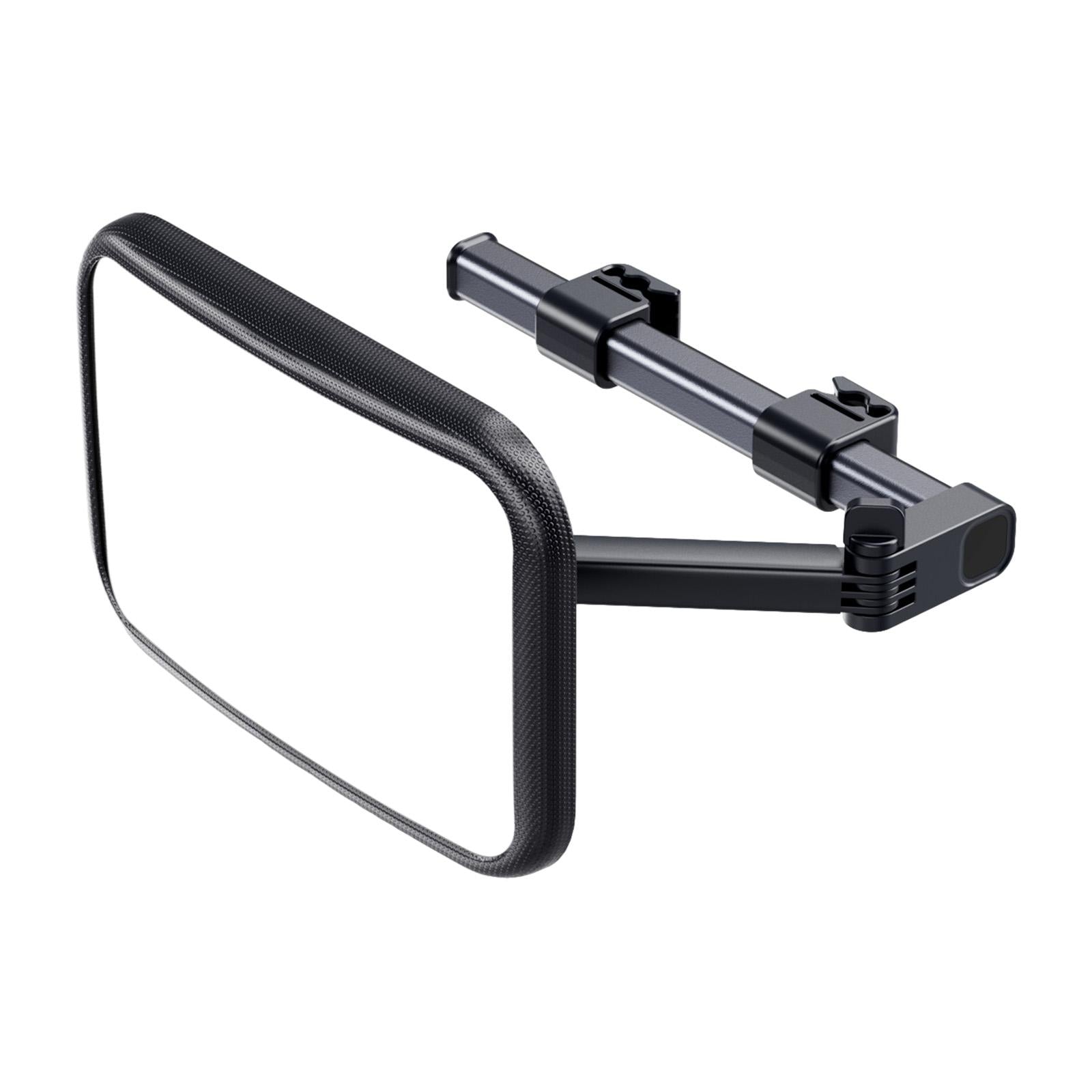 Baby Car Mirror Auto Accessories Adjustable Rear Facing Car Back Seat Mirror Retractable Style