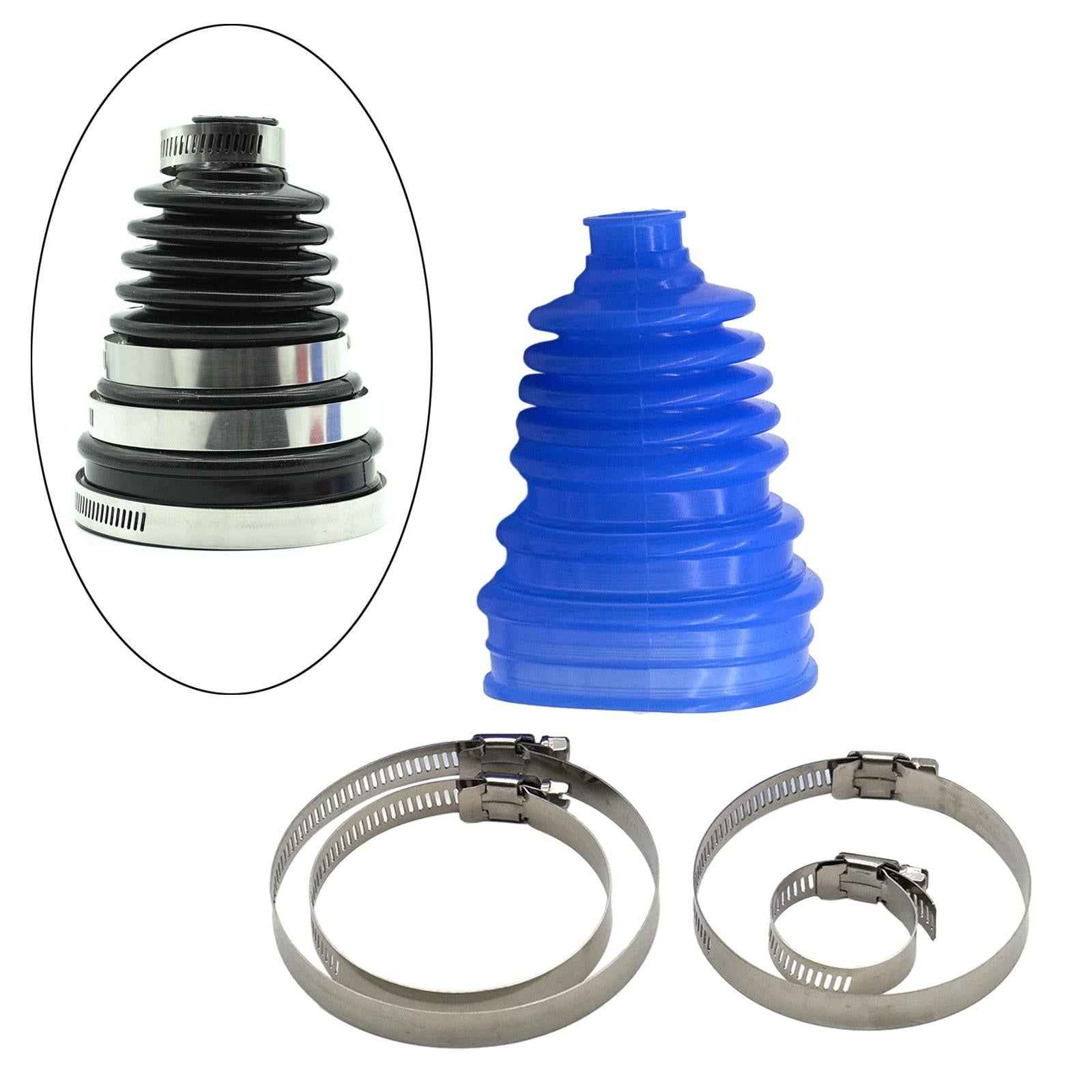 CV Joint Boot Set with 4 Clamps Auto Accessory High Quality Directly Replace Blue