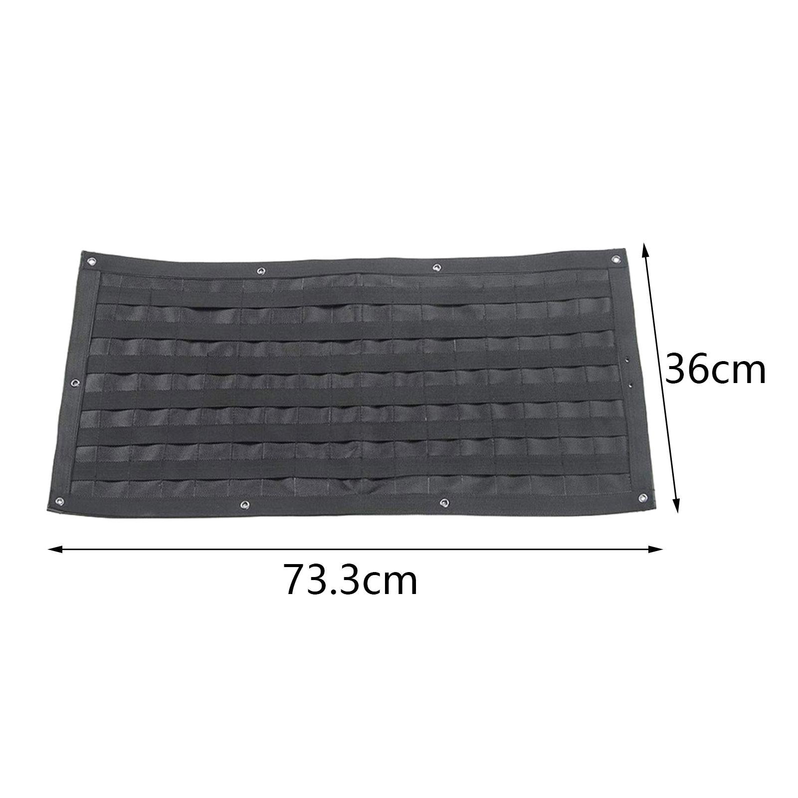 Tailgate Storage Bag Rear Door Cargo Organizer Tailgate Molle Panel