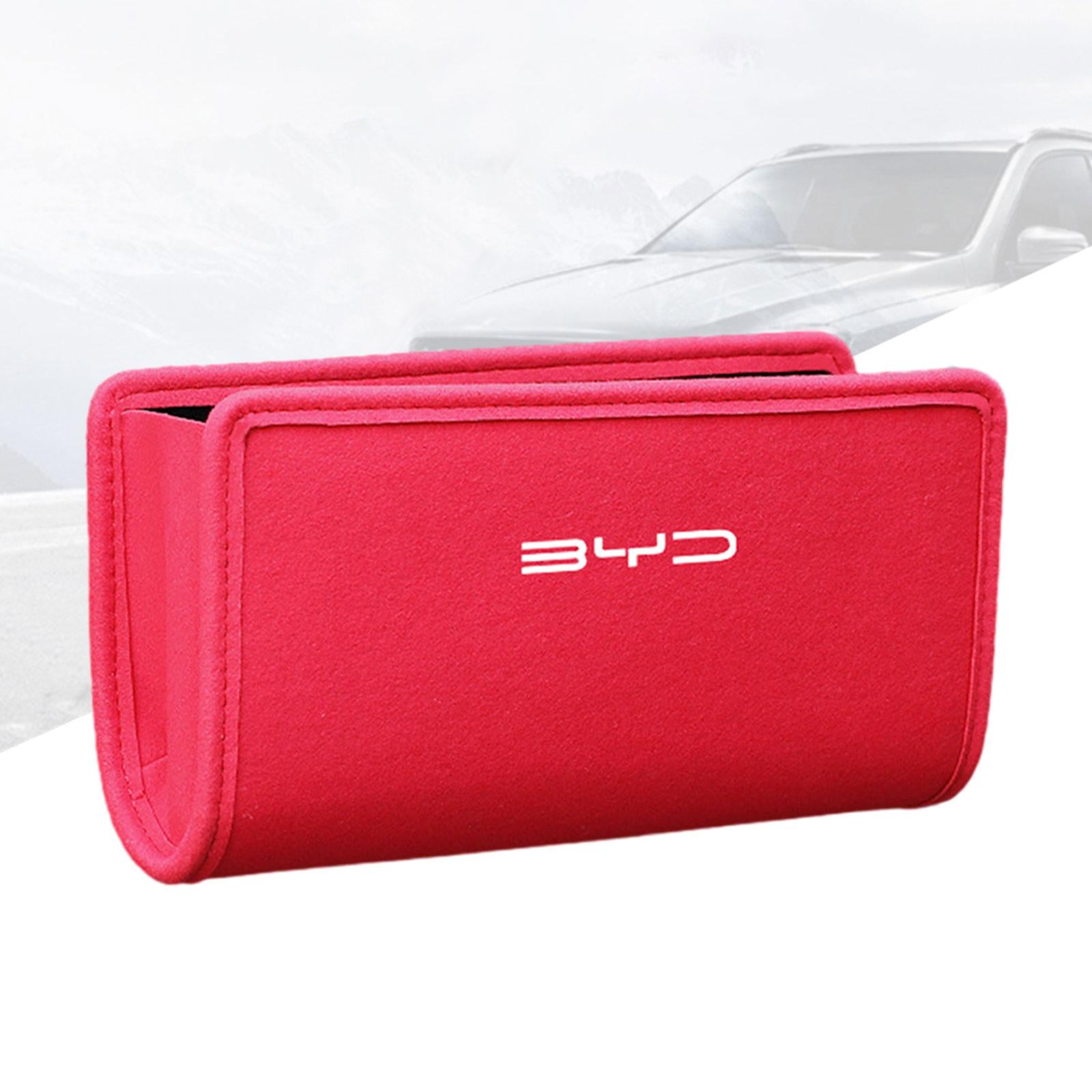 Car Side Door Hanging Trash Bin 20x11.7x6.5cm Garbage Organizer for Byd
