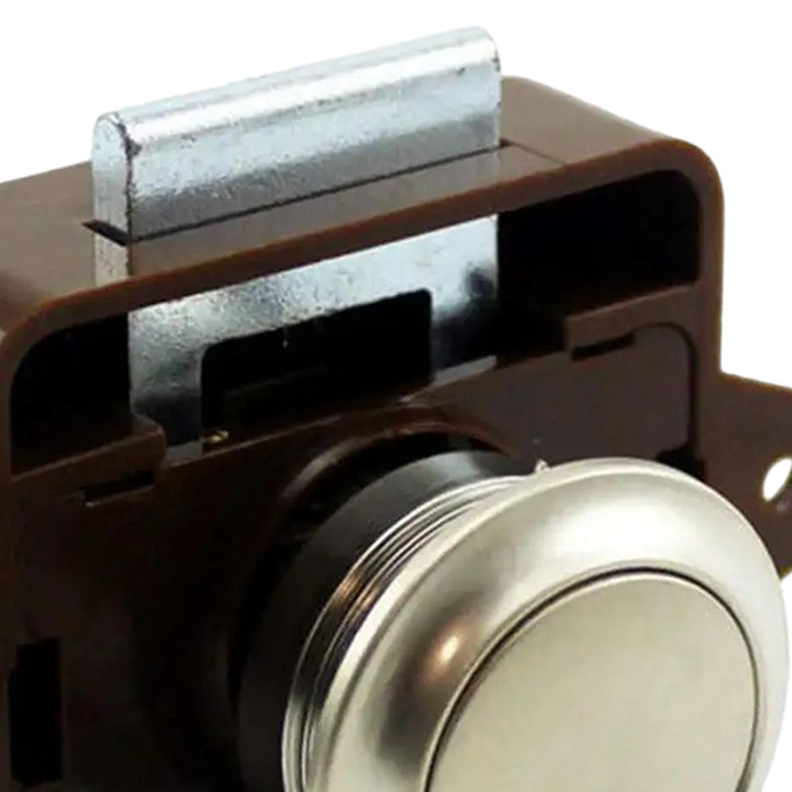Push Button Latch Lock Professional Drawer Knob for Van Yacht Motorhome Style B
