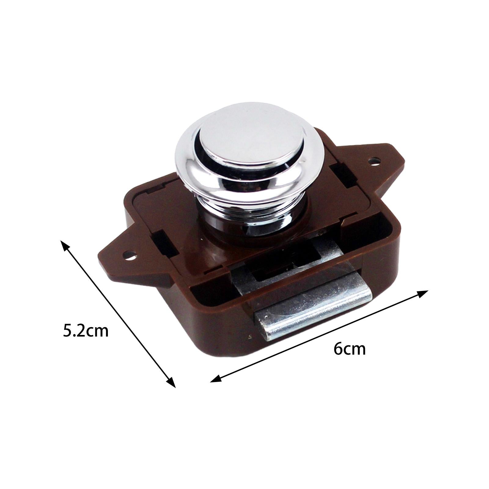 Push Button Latch Lock Professional Drawer Knob for Van Yacht Motorhome Style G