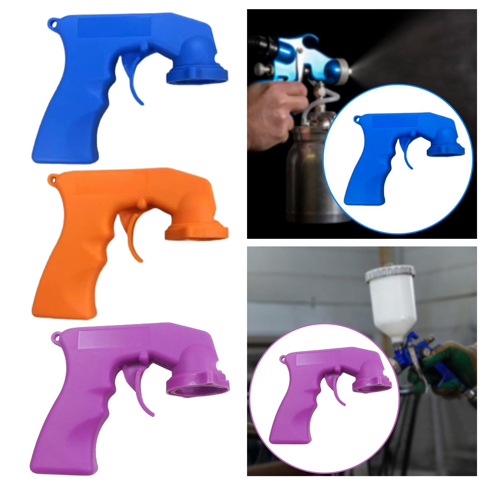 Spray Paint Handle Multiuse Auto Body Repair for Furniture Hotels Truck Blue