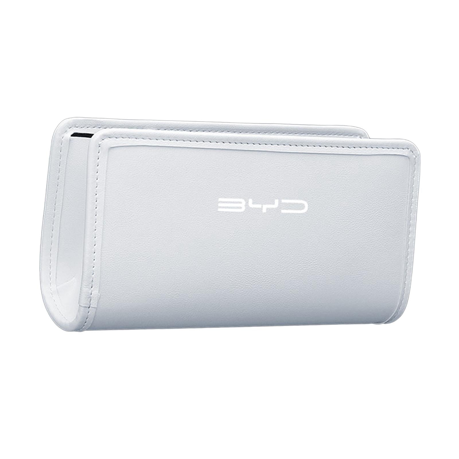PU Leather Car Door Trash Bin for Byd 7.8x4.6x2.5inch Multipurpose Trash Bag