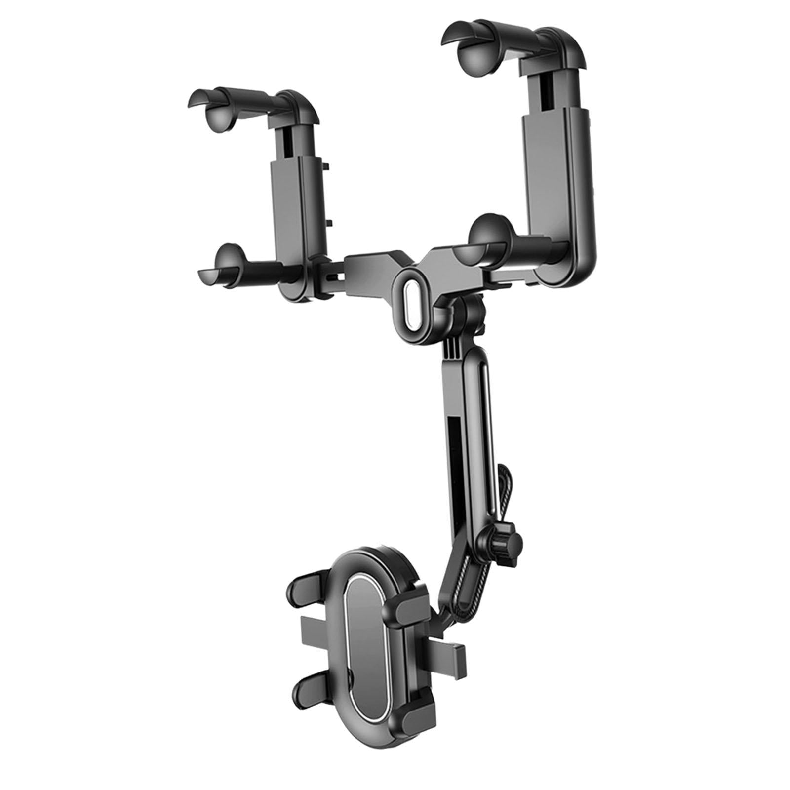 Rear View Mirror Car Phone Mount Car Interior Accessories Durable Telescopic