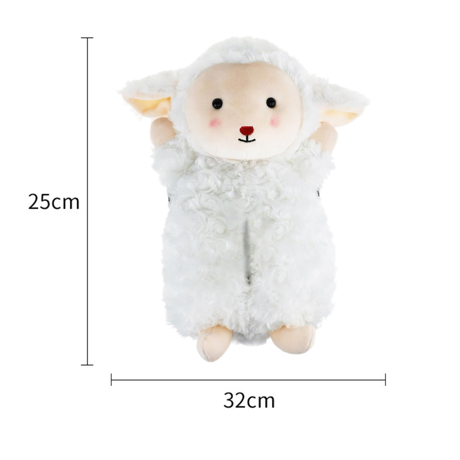 Cartoon Car Tissue Holder Automotive Accessories Soft Car Cute Tissue Holder White