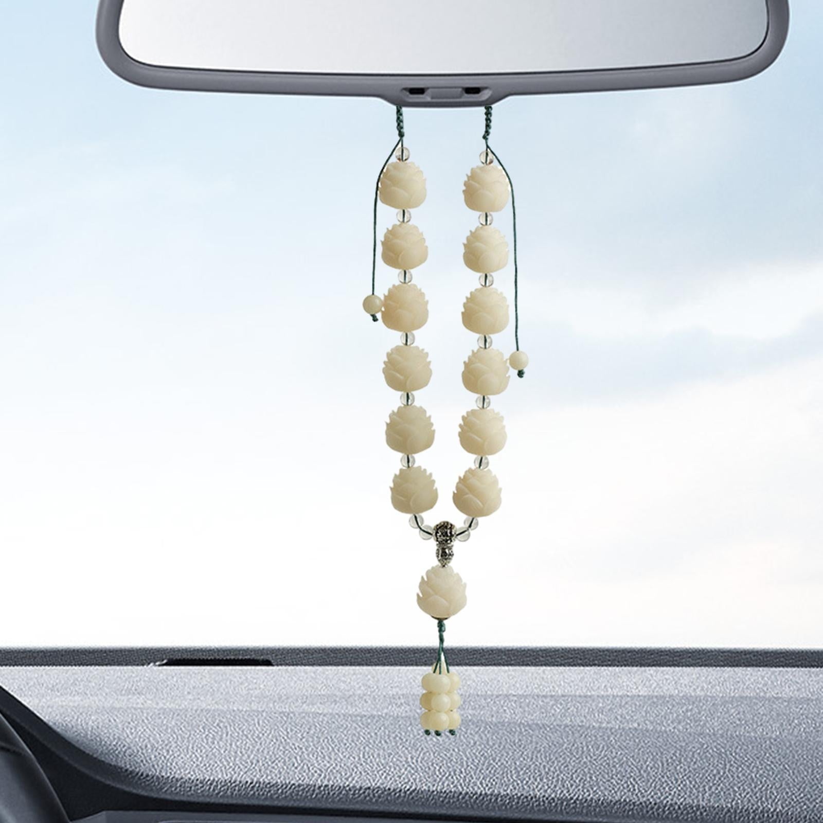 Bodhi Lotus Car Pendant Car Hanging Pendant Decor for Car Bedroom Decor