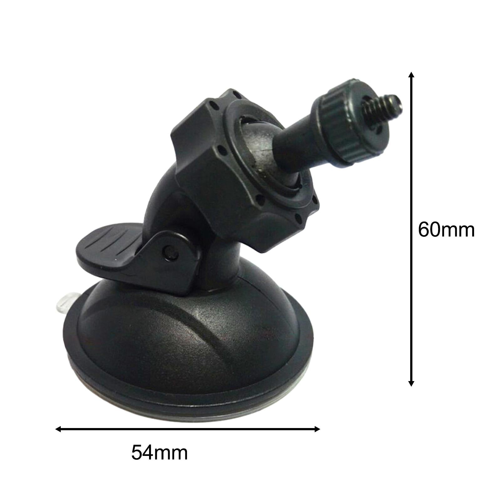 2xCar Camera Holder 360 Rotatable Car Accessory Car Camera Suction Cup Mount
