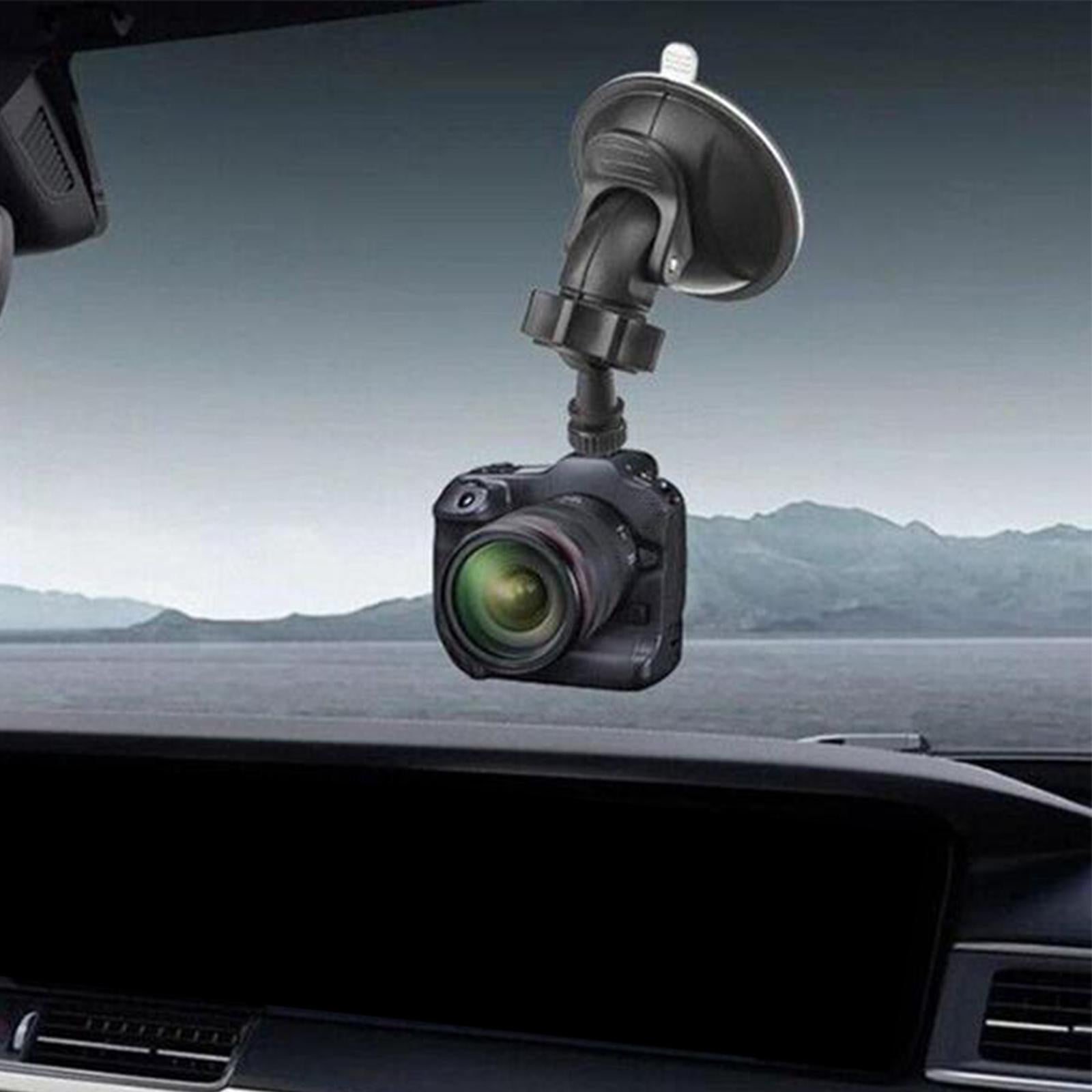 Car Camera Holder 360 Rotatable Car Accessory Car Camera Suction Cup Mount