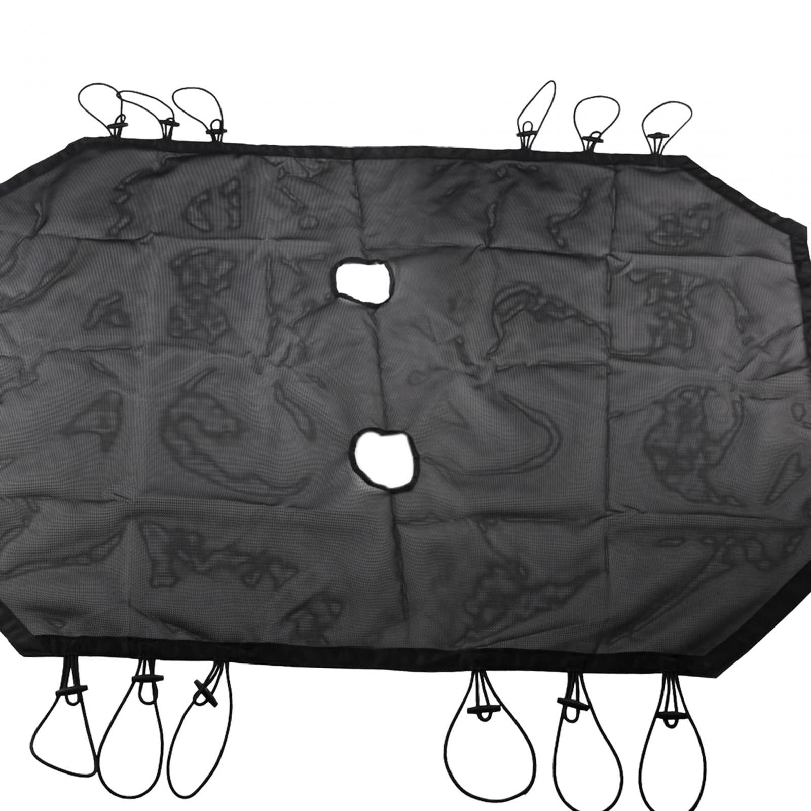 Soft Top Cover Net Sunshade Top Roof Mesh for Jeep Wrangler JK Assembly