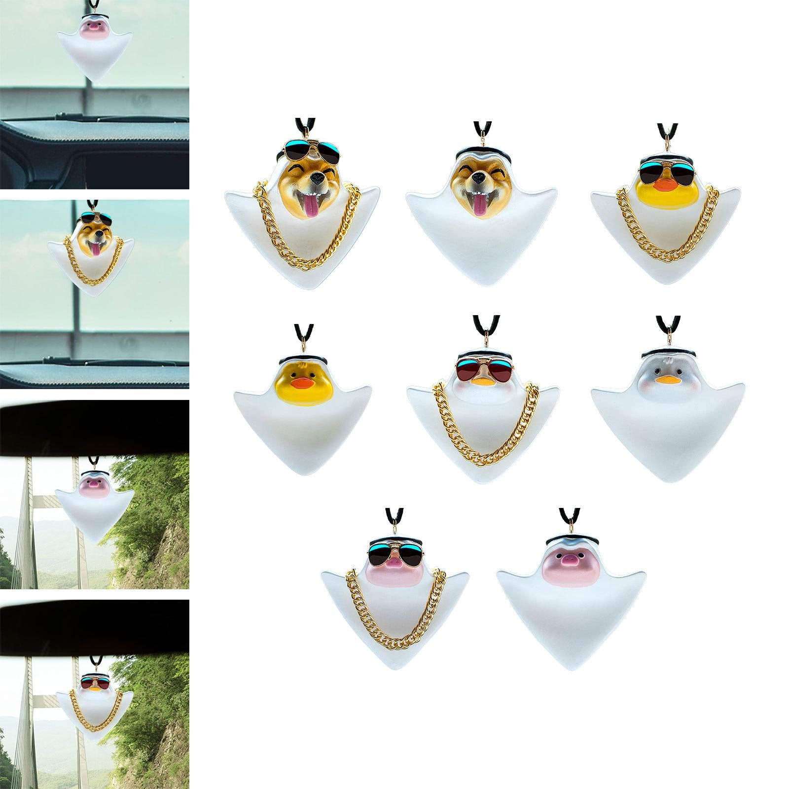 Rearview Mirror Decorations Creative Design Car Mirror Hanging Accessories Style A
