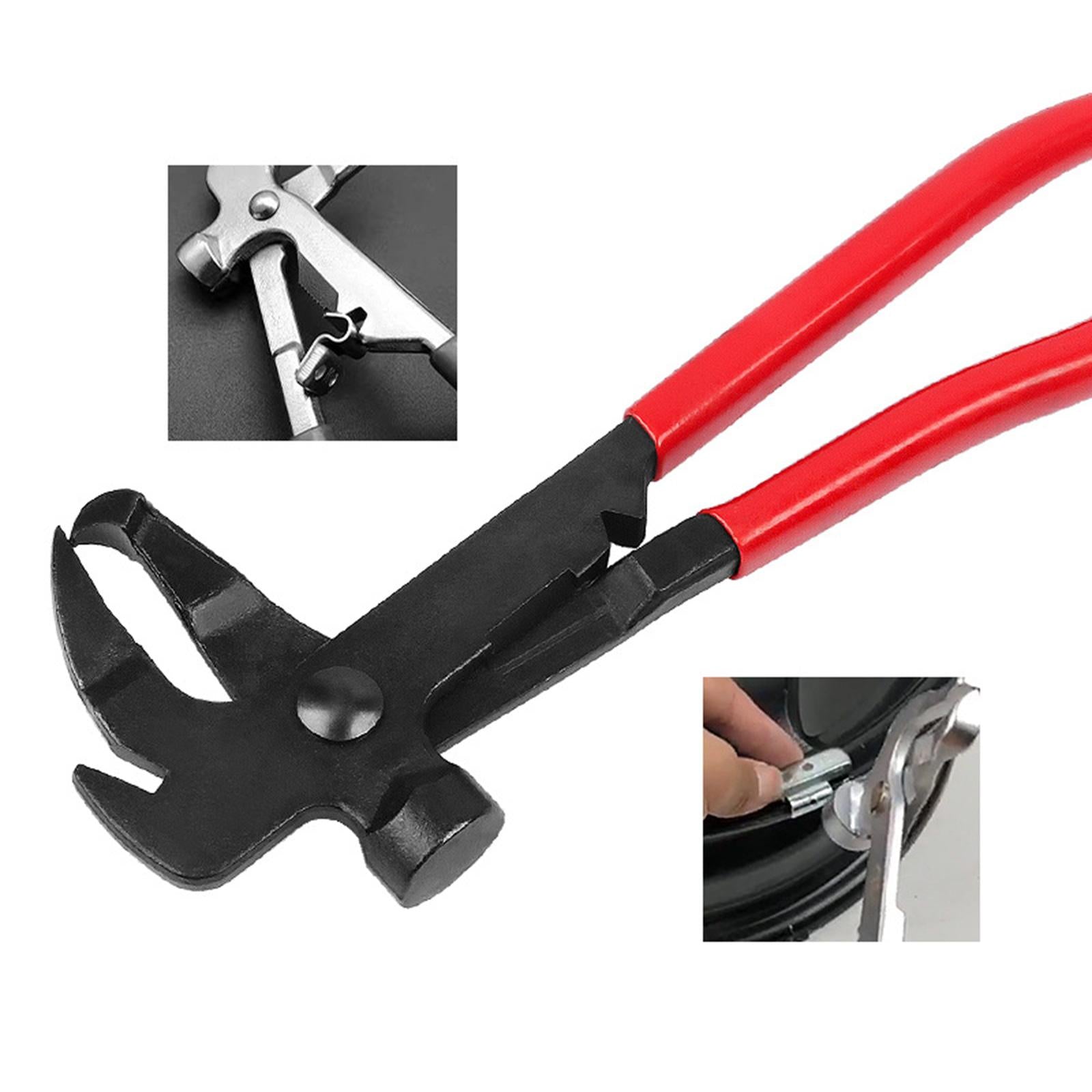 Wheel Balancing Weight Hammer Tool Convenient Anti Slip Handle Steel Durable