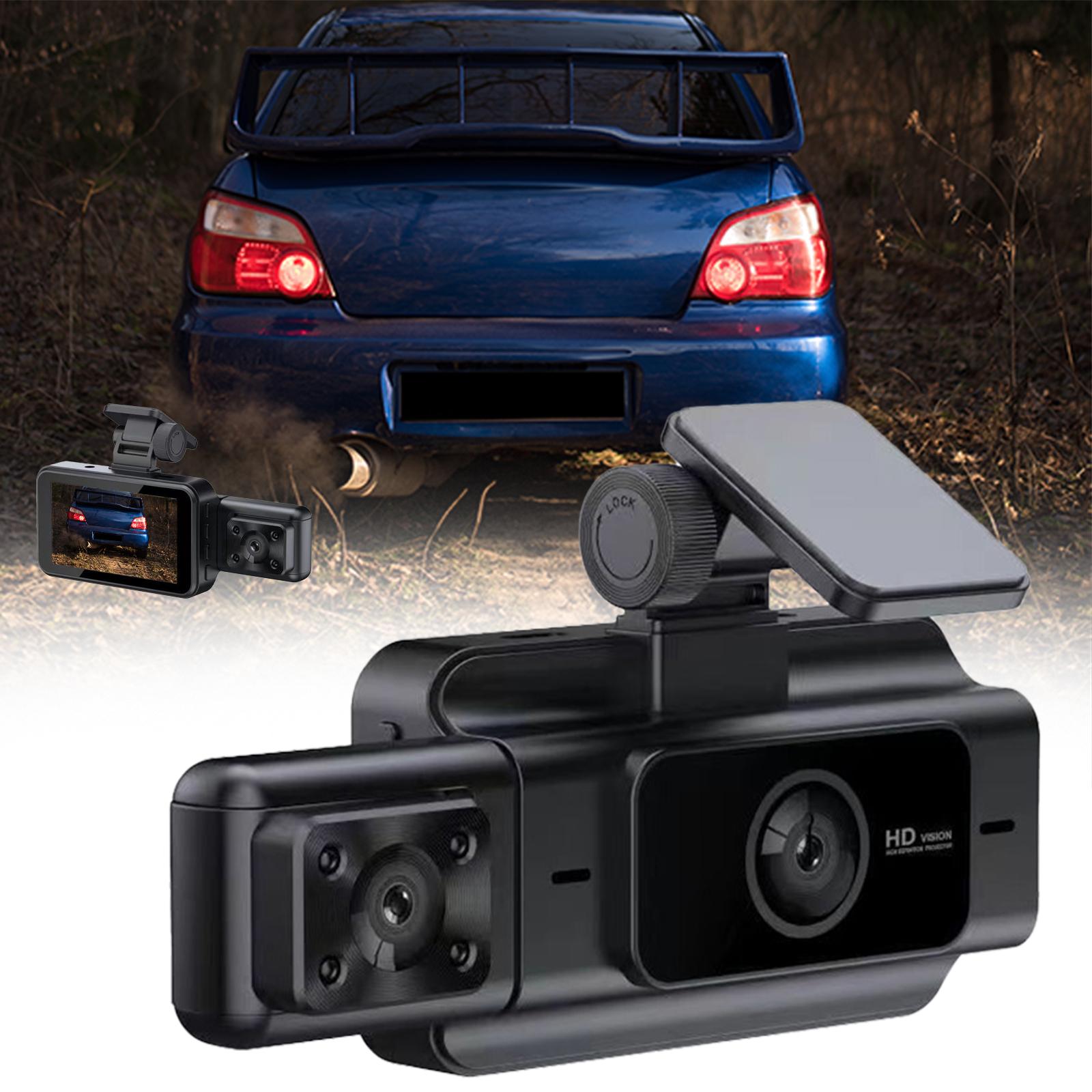 Car Driving Record Motion Portable with 64GB Card LCD Display Park Monitor