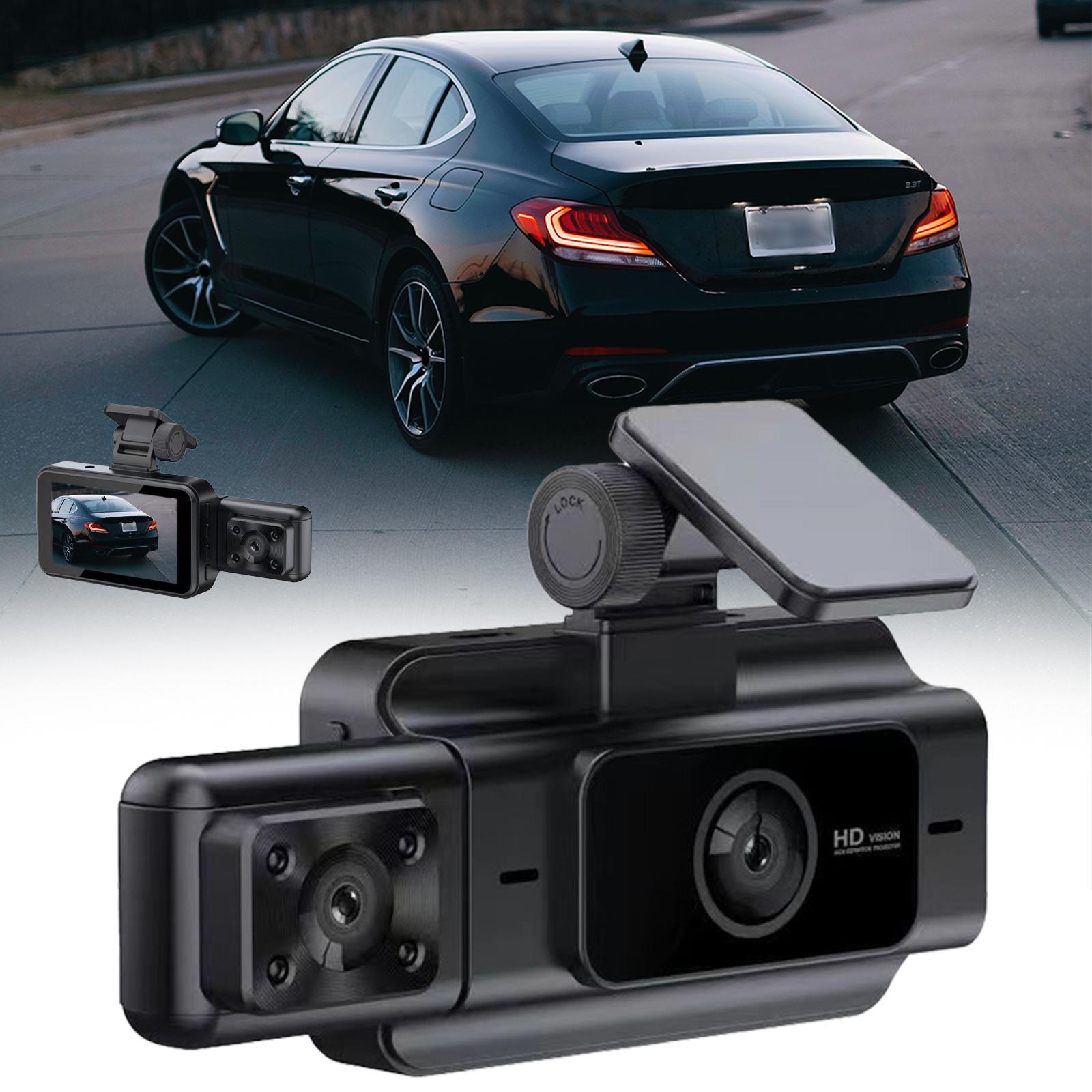 Car Driving Record Motion Portable with 64GB Card LCD Display Park Monitor
