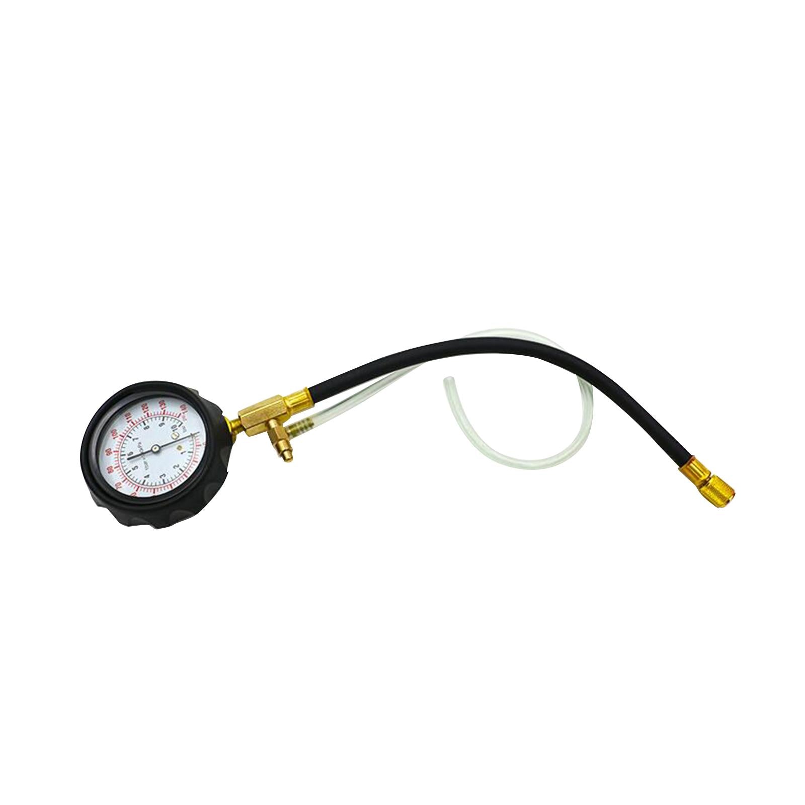 Engine Compression Tester Set Automotive Petrol Gas Cylinder Pressure Gauge