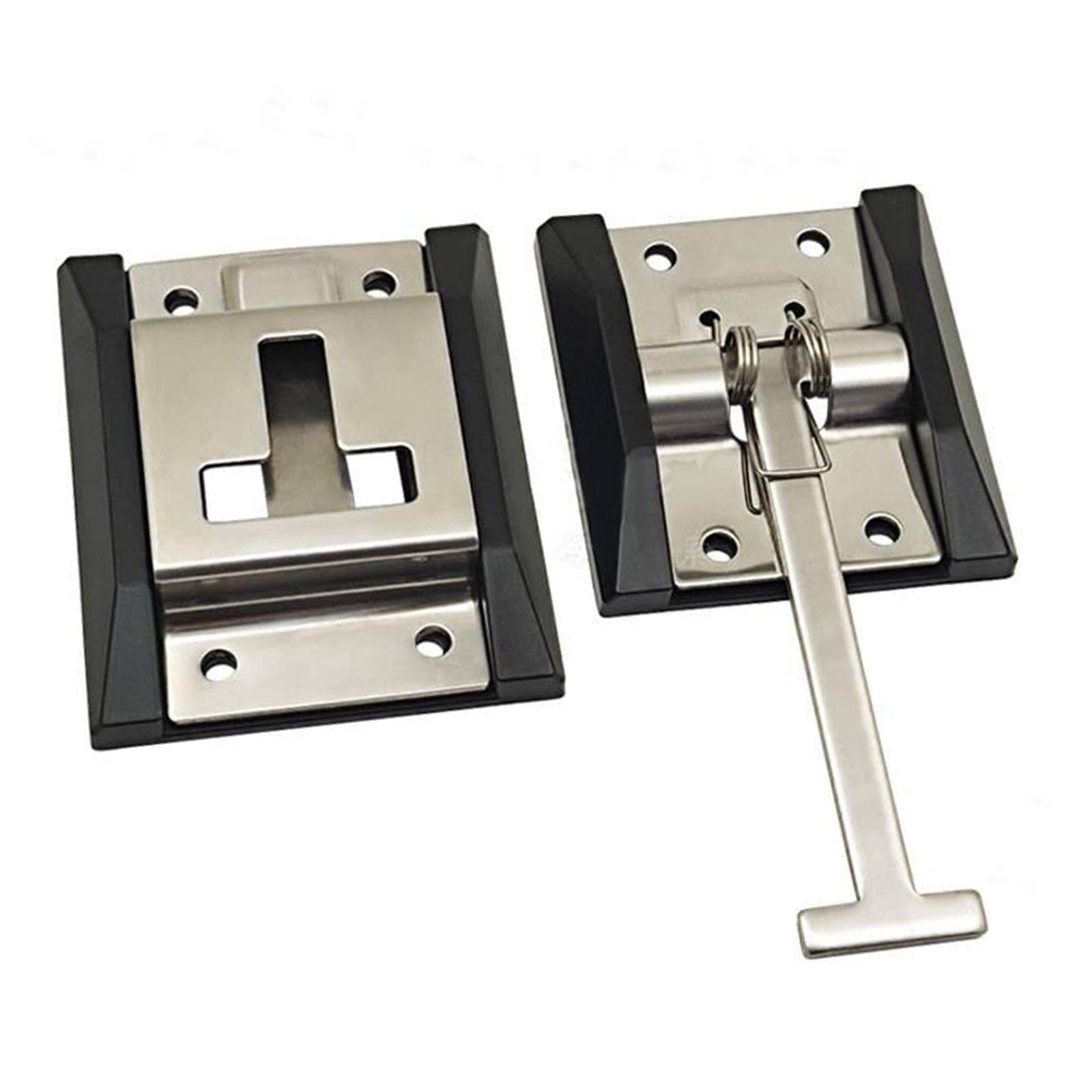 T Shape Entry Door Latch Compartment Replacement Accessories RV Catch Holder