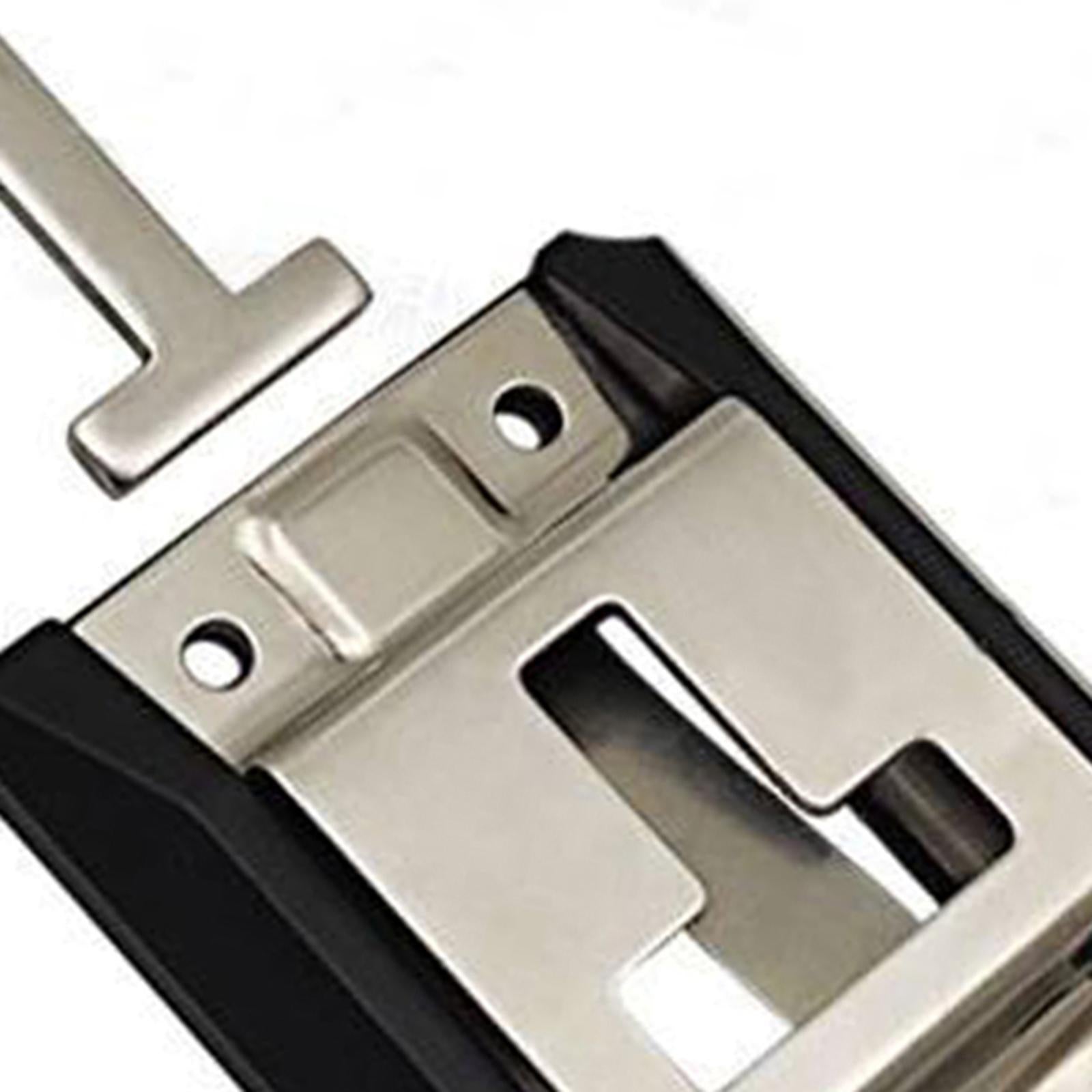 T Shape Entry Door Latch Compartment Replacement Accessories RV Catch Holder
