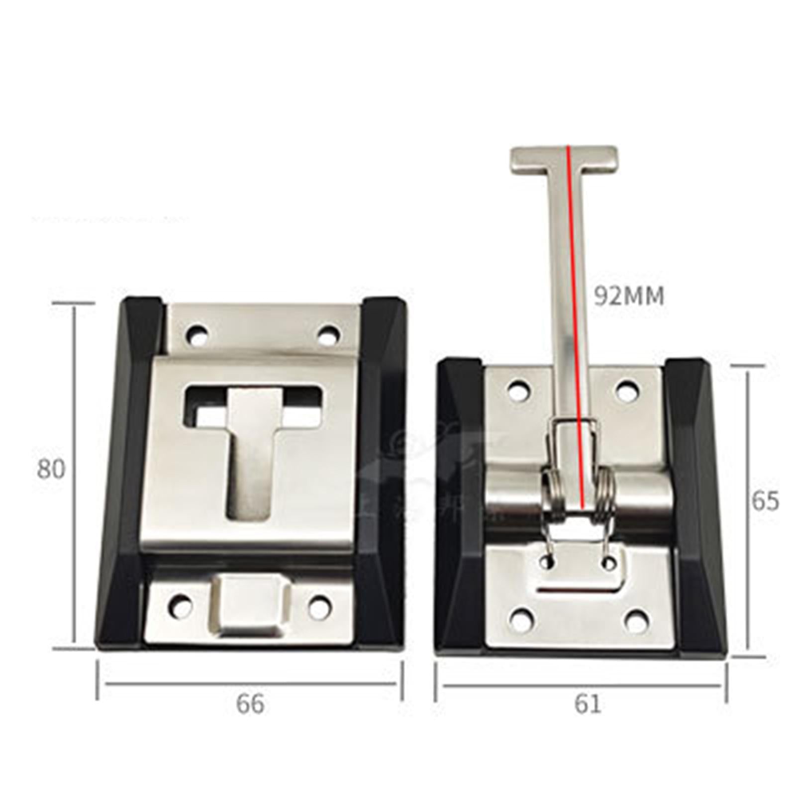 T Shape Entry Door Latch Compartment Replacement Accessories RV Catch Holder