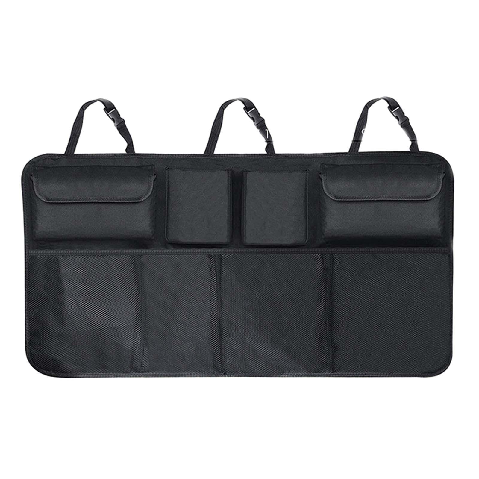 Car Hanging Seat Back Trunk Organizer Multipurpose Adjustable Straps 86x46cm