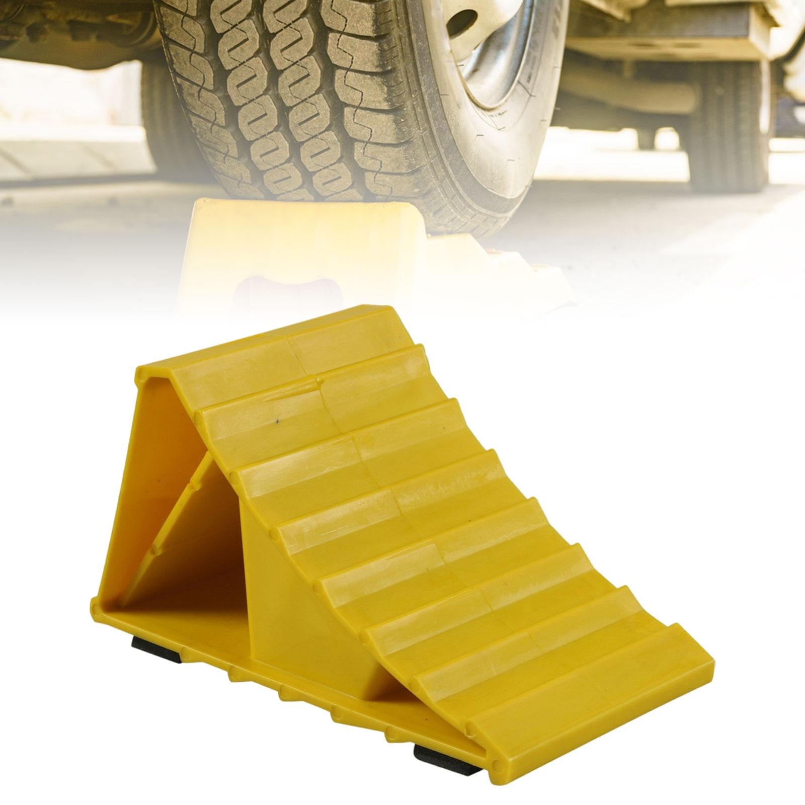 Travel Trailer RV Car Wheel Chock Triangle Base Durable Universal Tire Chock
