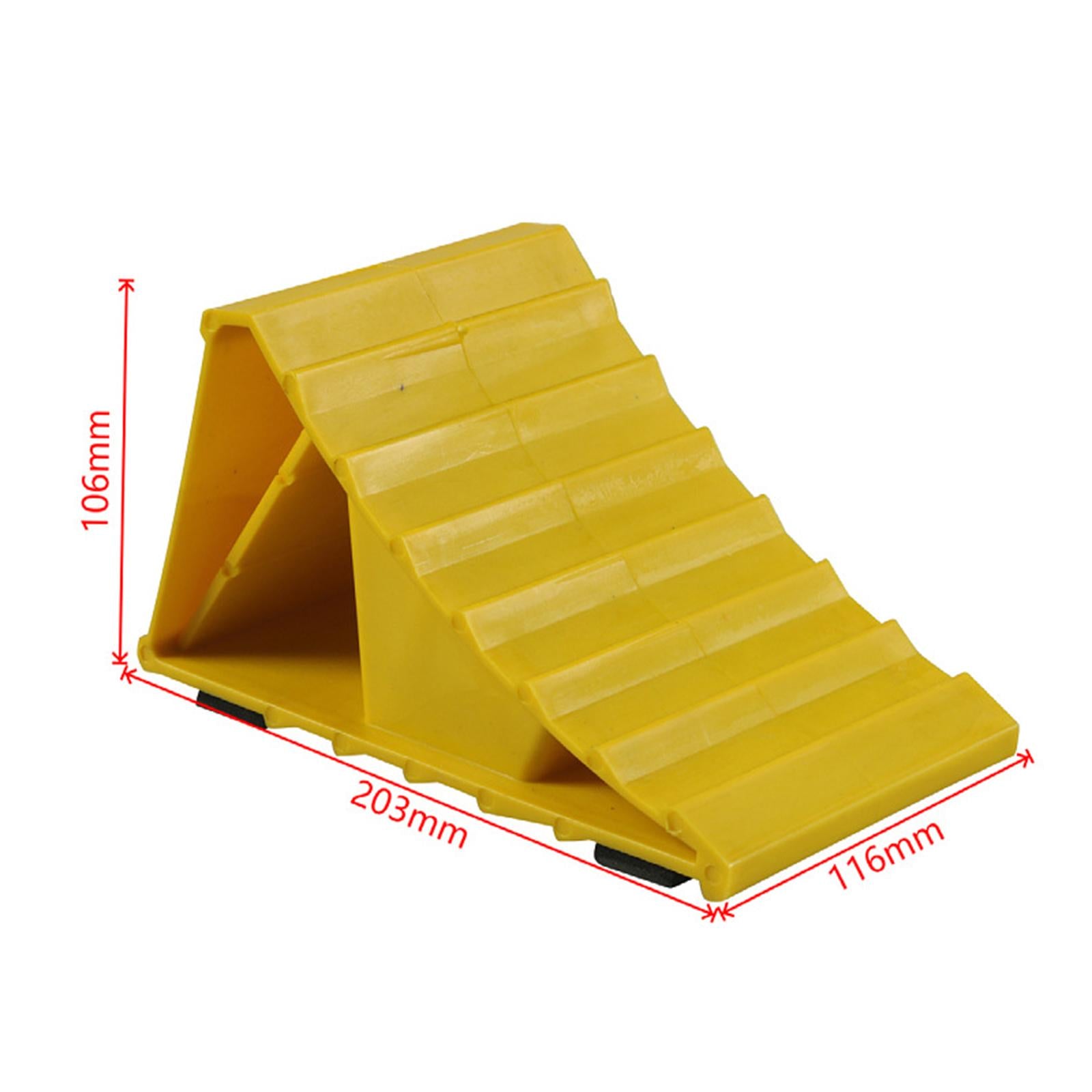 Travel Trailer RV Car Wheel Chock Triangle Base Durable Universal Tire Chock