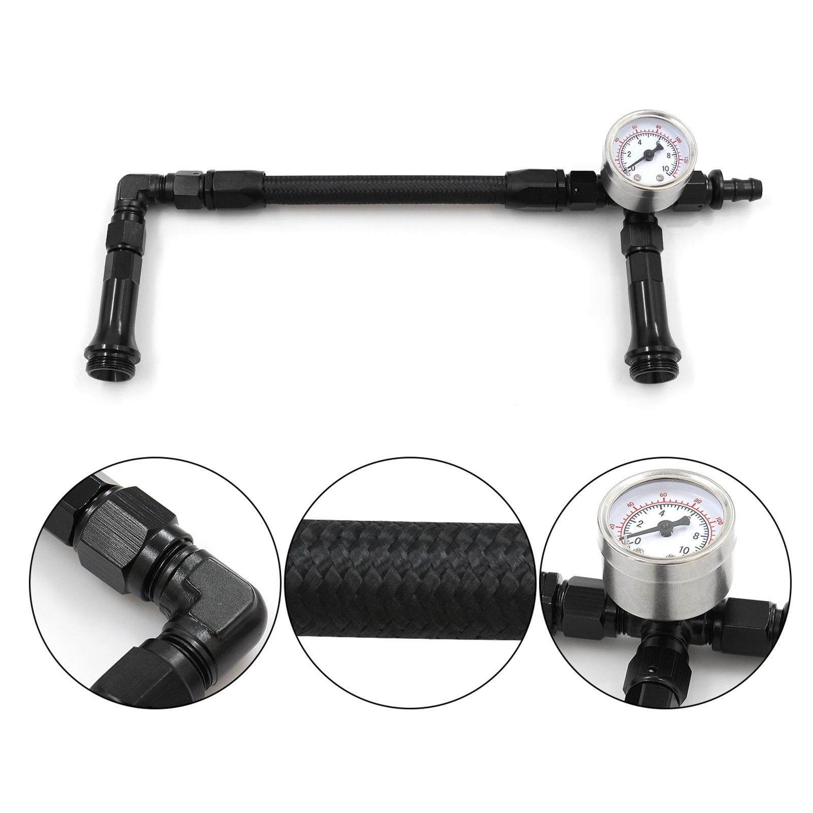 4150 based Carburetor AN6 Dual feed Fuel Line Kits for Automobile Parts