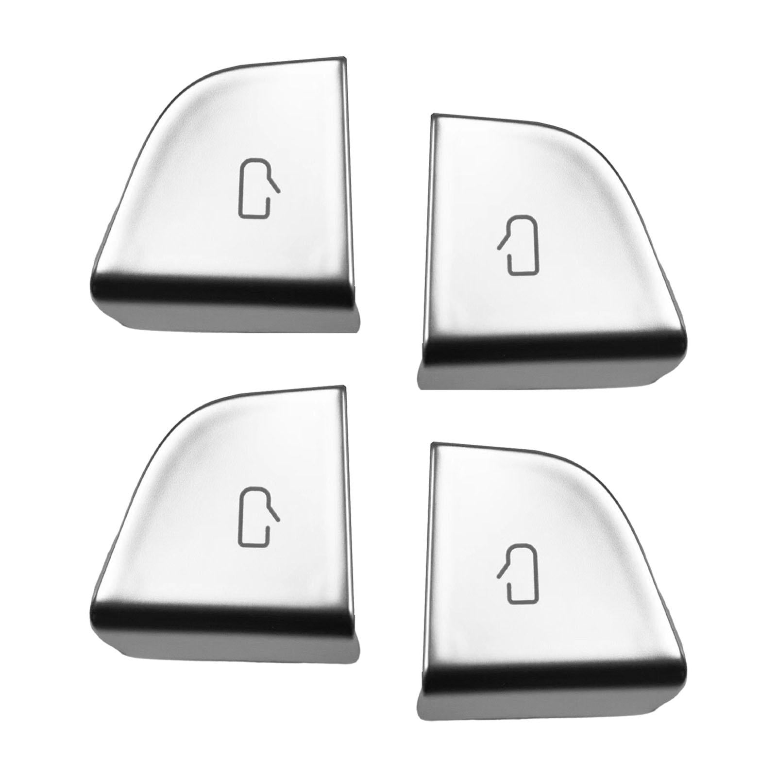 4 Pieces Door Opening Button Stickers Professional for Model 3 Accessories