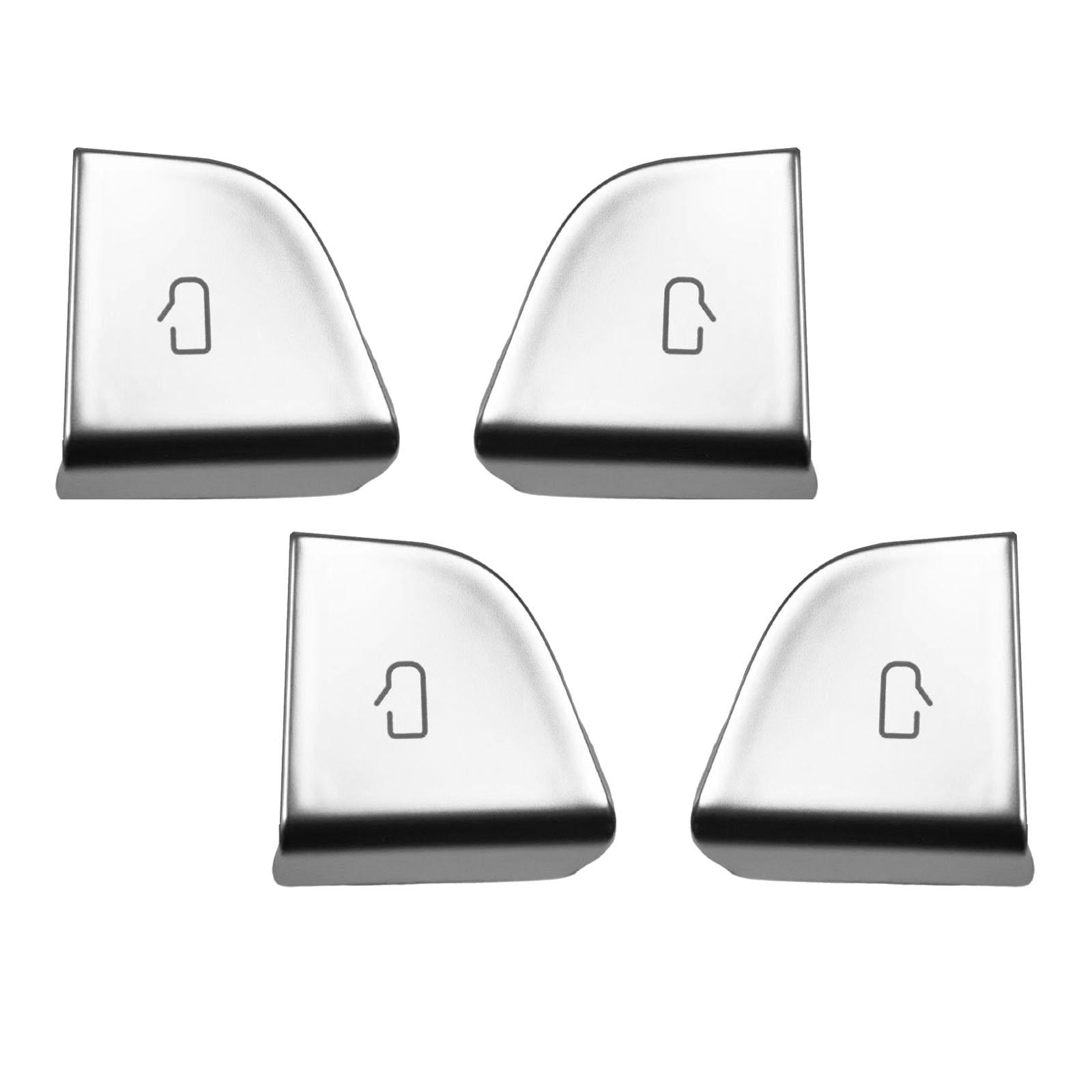 4 Pieces Door Opening Button Stickers Professional for Model 3 Accessories
