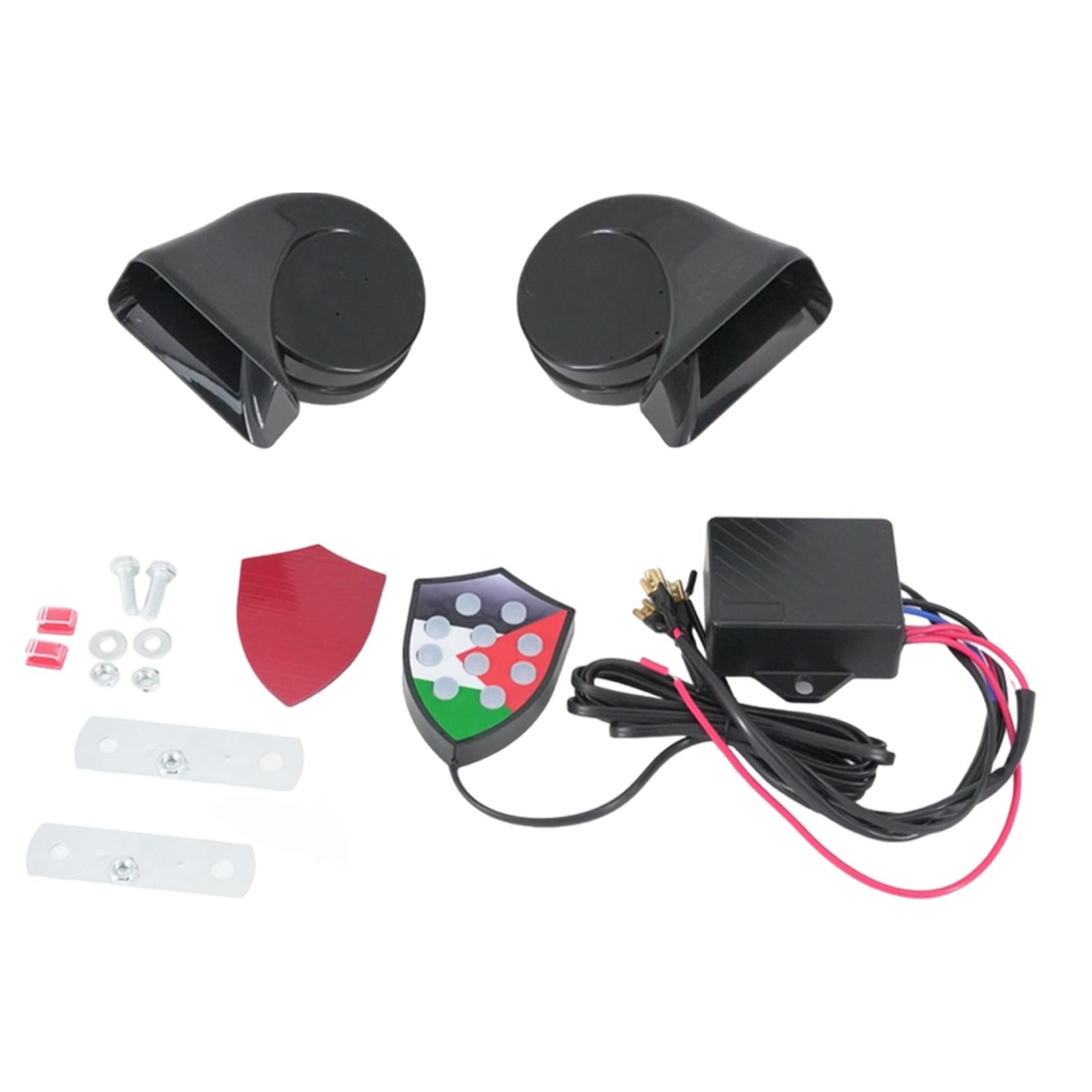 Electric Snail Horn Horn Controller Marine Different Sounds Car Horn Kit 12V