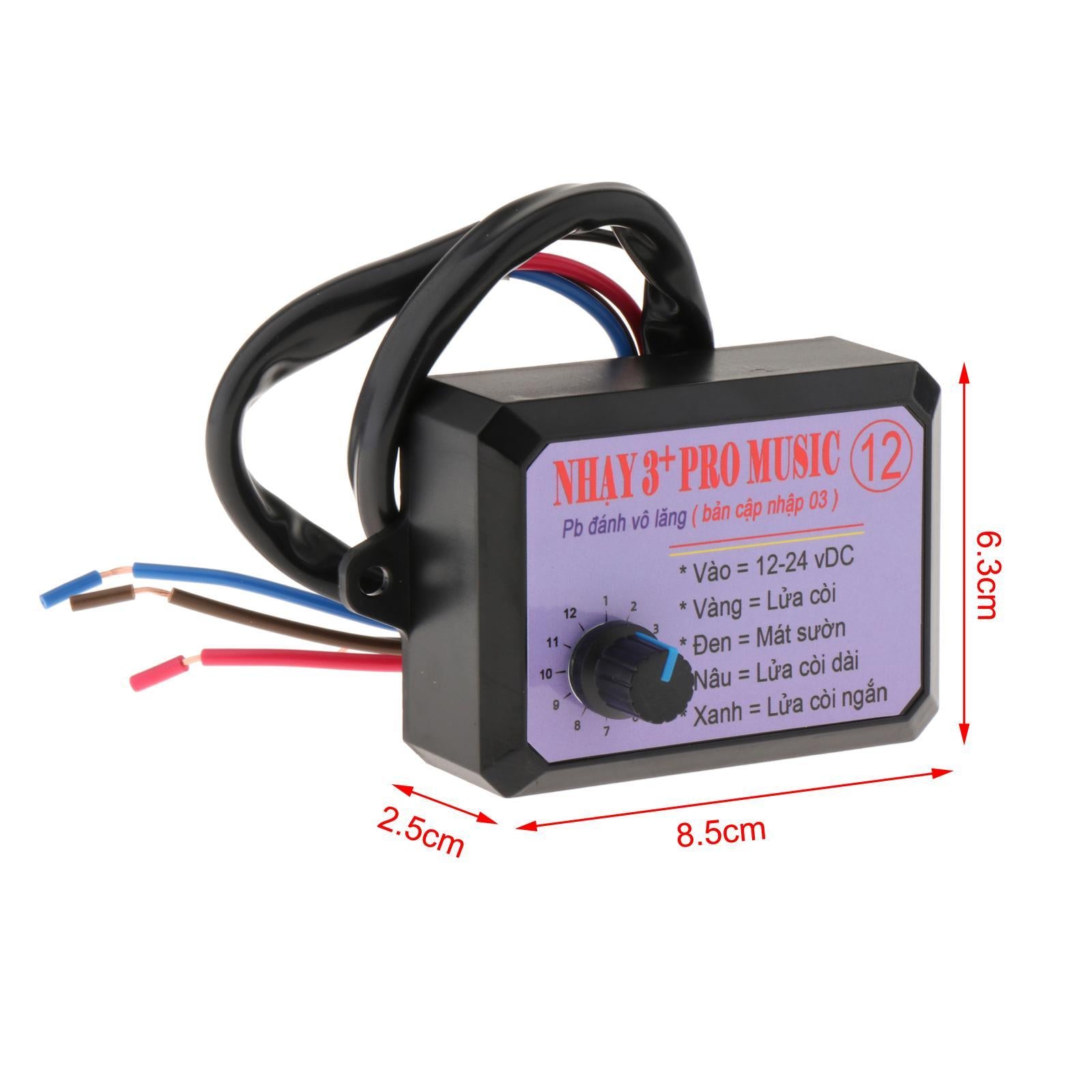 12V Car Truck Air Horn Controller Kit Automobiles Accessory Sturdy Universal