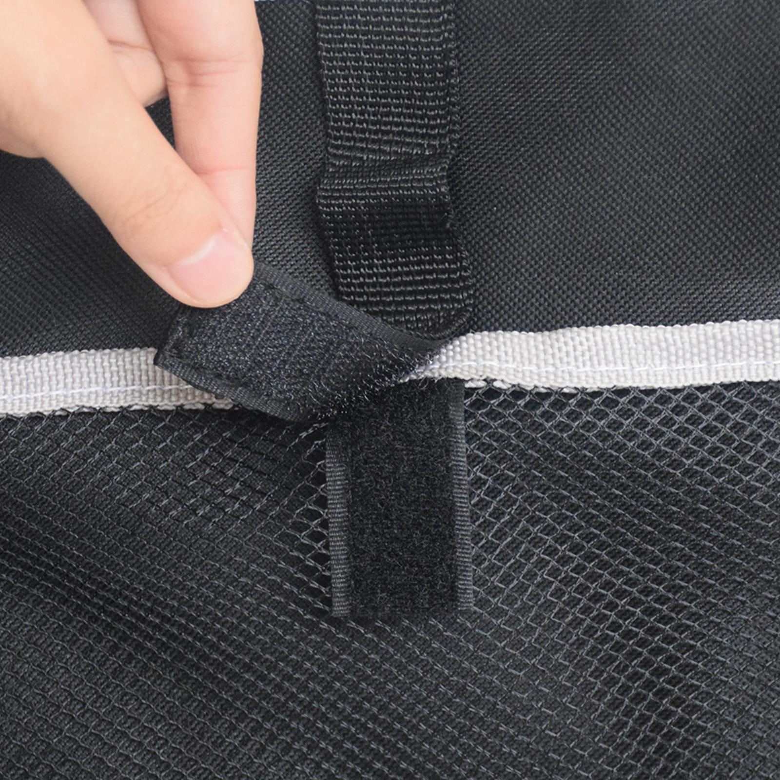 Car Backseat Storage Bag Trunk Organizer with Mesh Pockets Durable Versatile