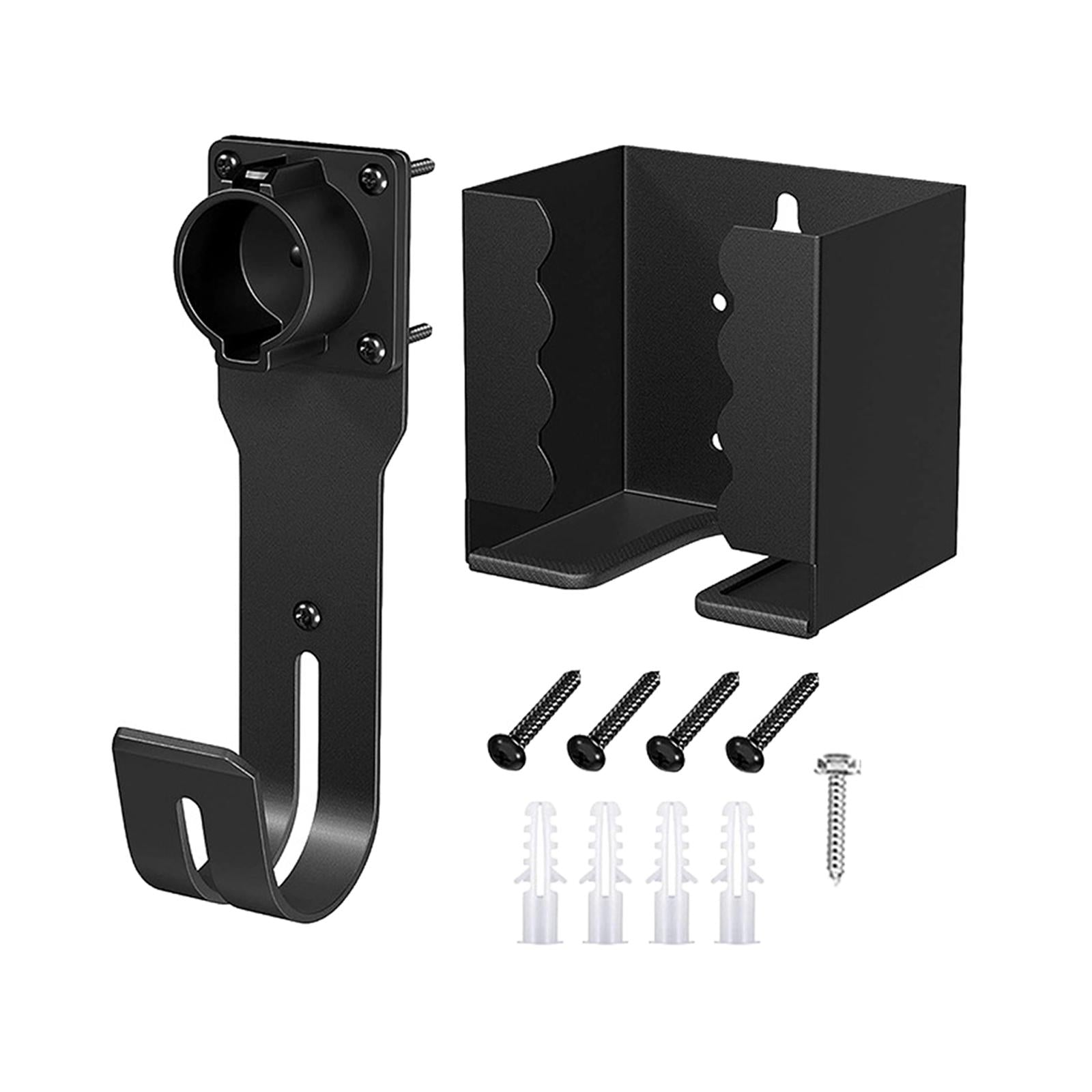 EV Charging Holder Set Waterproof EV Charging Nozzle Holster Dock and J Hook