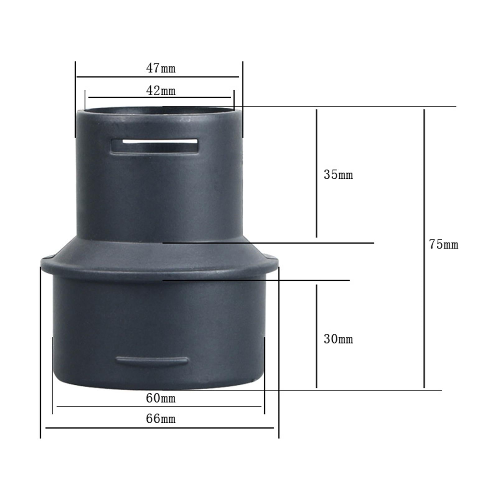 1.65inch to 2.36inch Duct Reducer Replacement Professional Air Duct Adapter