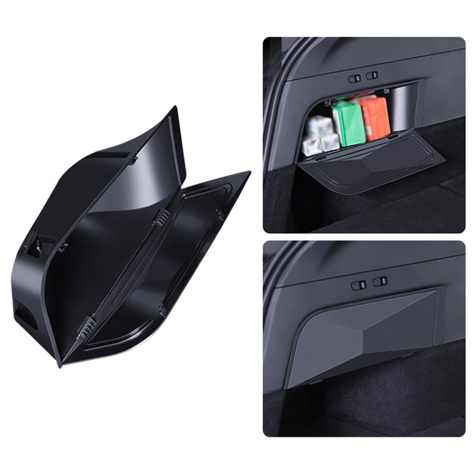 Trunk Side Upper Storage Box Tray Organizer for Tesla Model Y Accessory