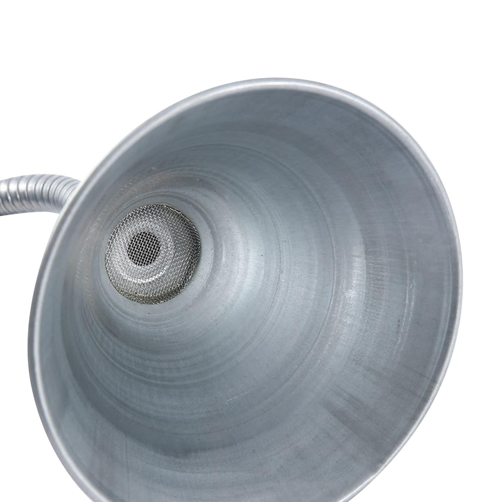 Oil Funnel with Strainer Screen Bendable Spout Funnel for Vehicles Fuel