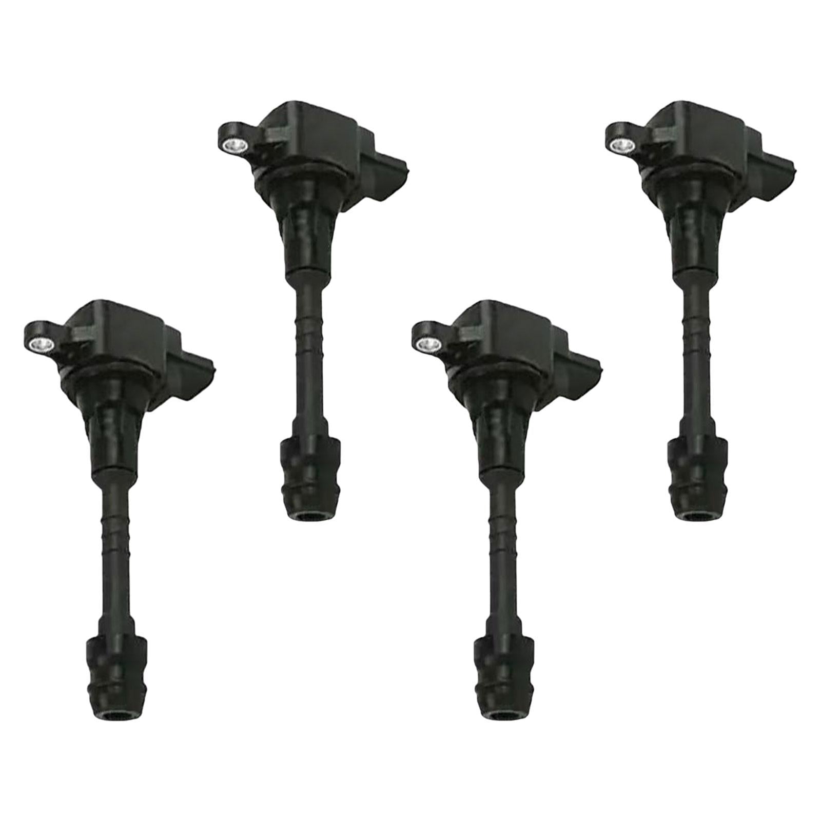 4x Ignition Coils Easy to Install Replaces 224486N012 for Nissan Almera