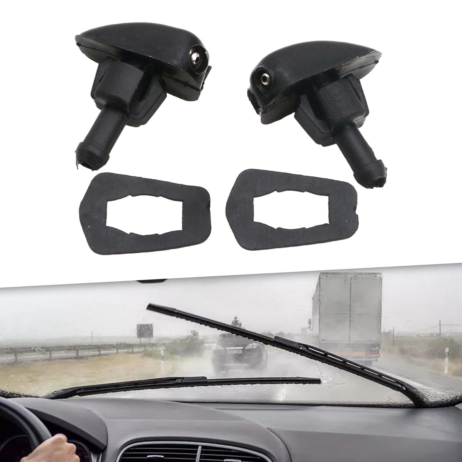 Generic Front Windshield Washer Nozzle Pp Windscreen Washer Spray Jet