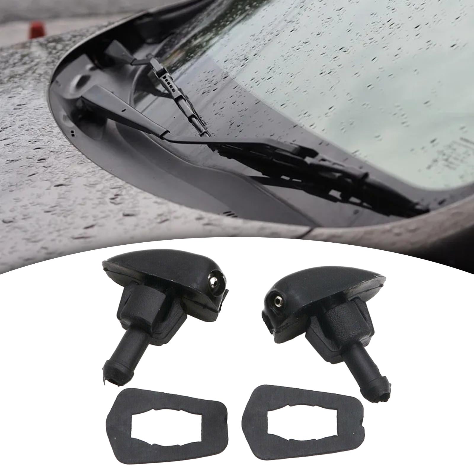 Generic Front Windshield Washer Nozzle Pp Windscreen Washer Spray Jet