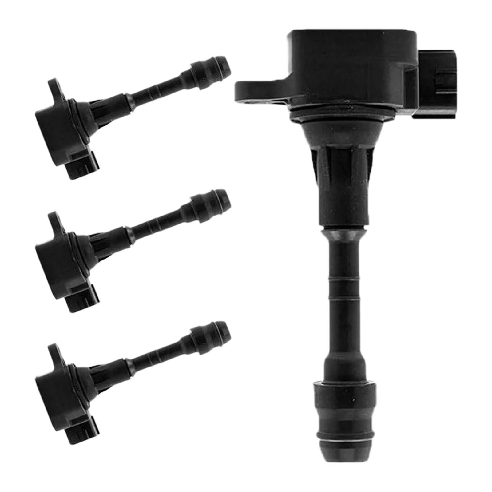 4x Ignition Coil 224488J115 Durable Assembly Car Accessories for Nissan