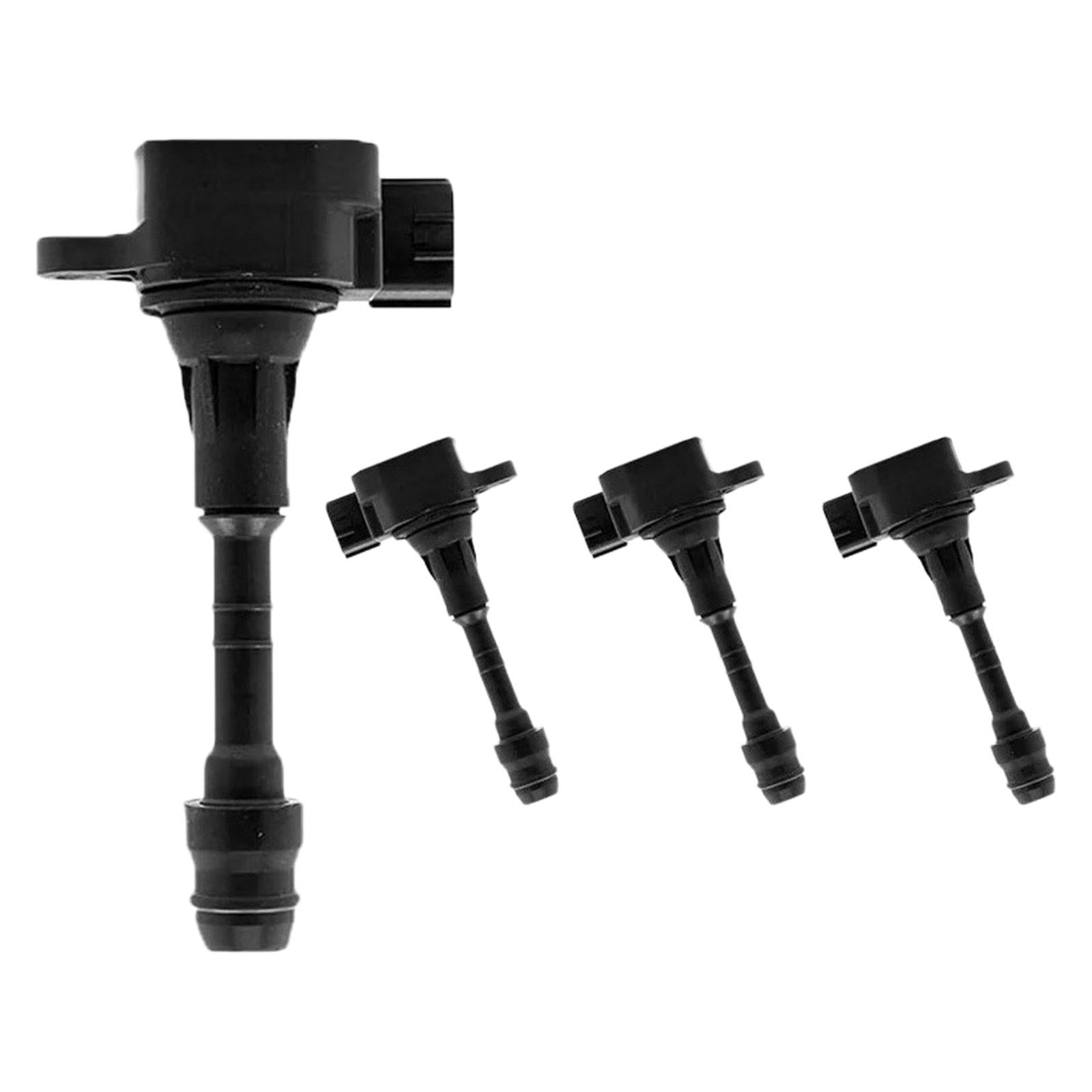 4x Ignition Coil 224488J115 Durable Assembly Car Accessories for Nissan