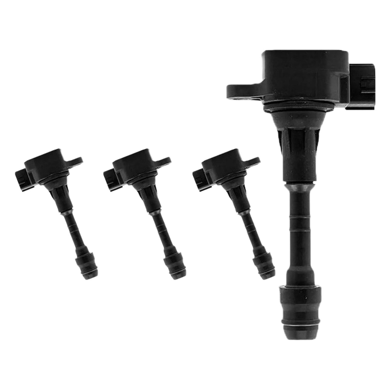 4x Ignition Coil 224488J115 Durable Assembly Car Accessories for Nissan