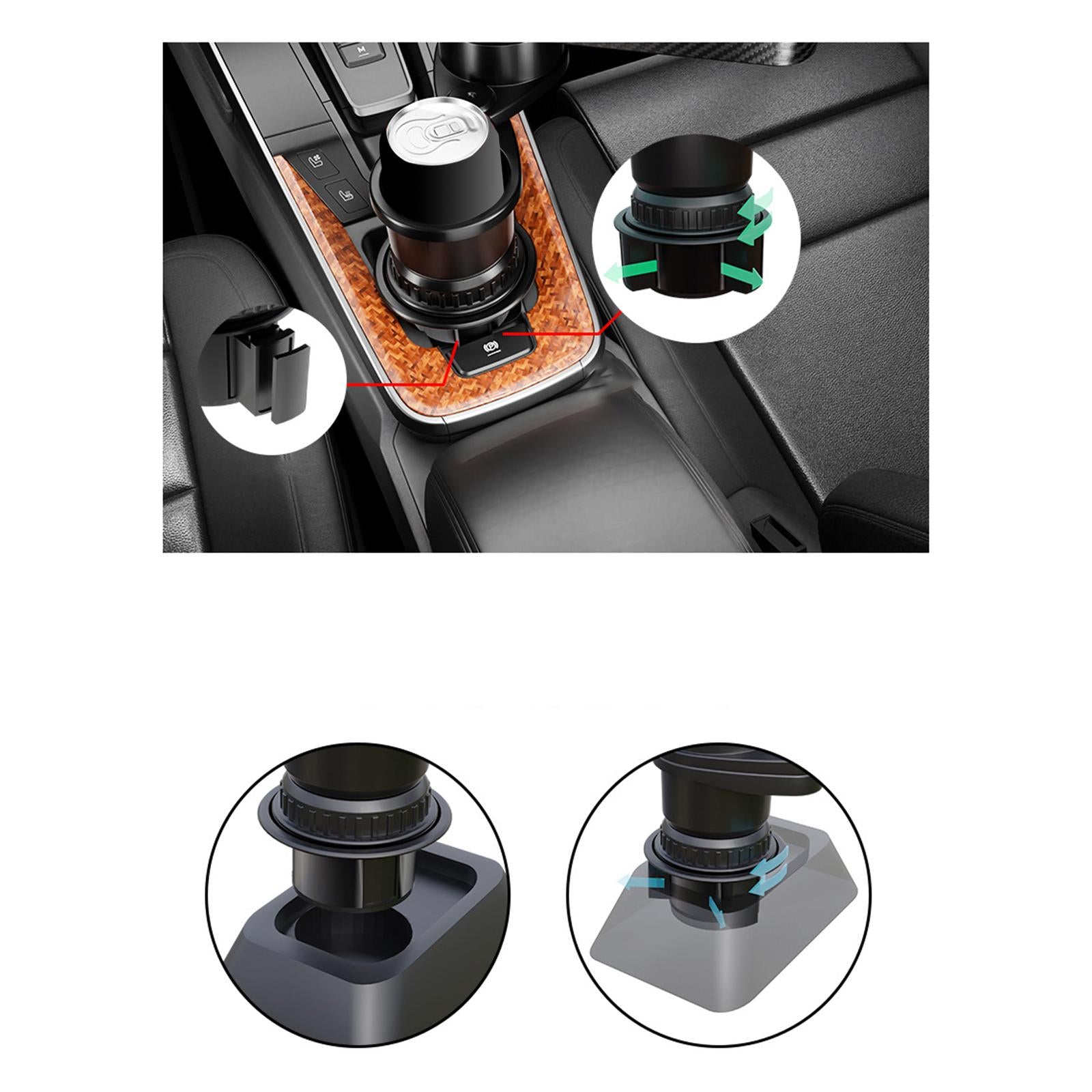 Generic Cup Holder Tray Car Cup Holder Expander for Vehicle Coffee Toys