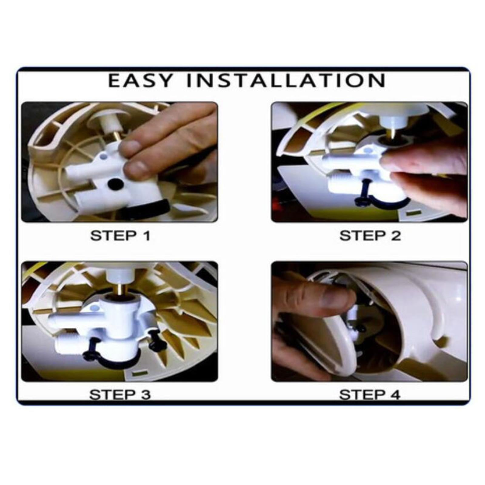 RV Water Valve Assembly Rv Trailer Toilet Repair Kit for 147 111