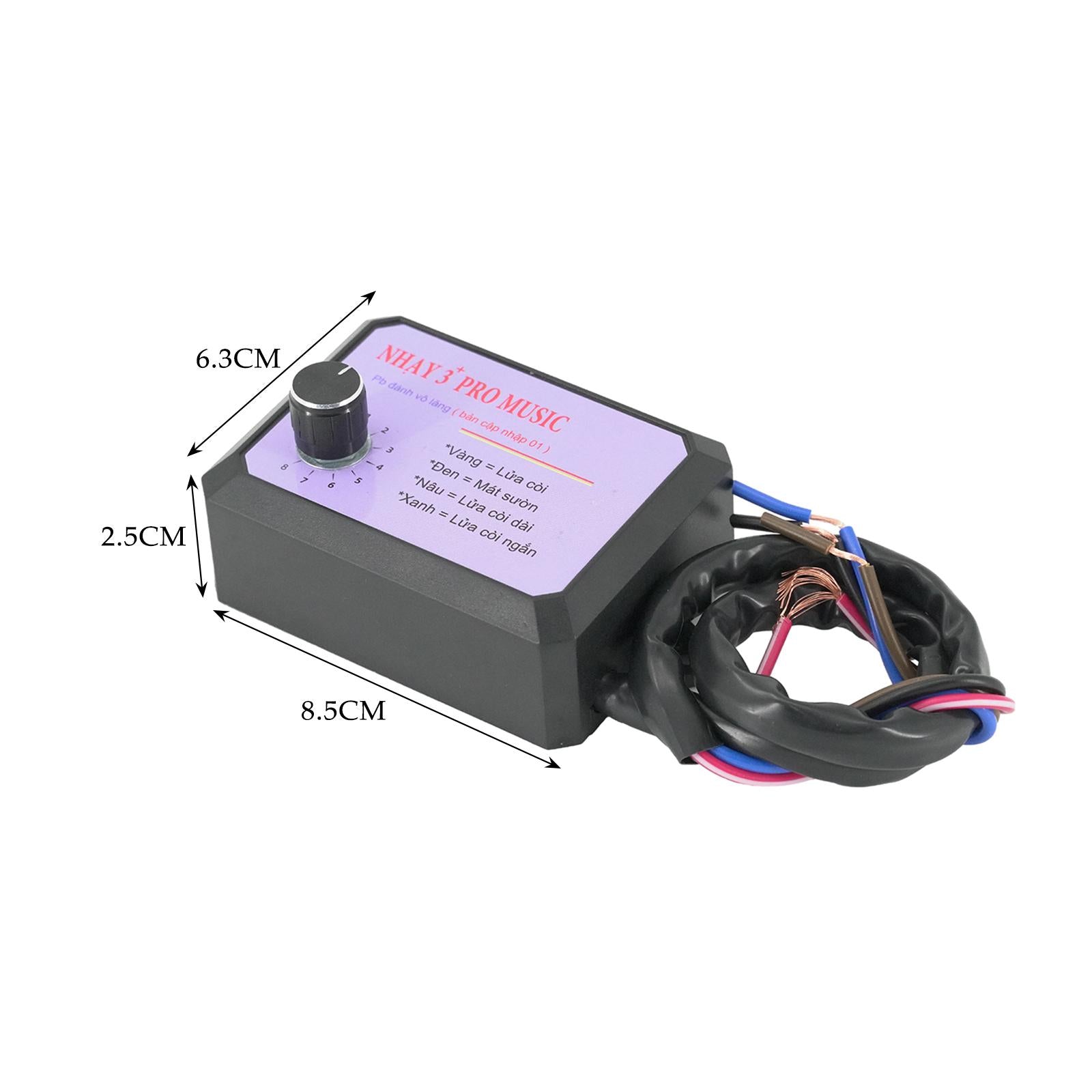 12V Car Electric Horn Controller Kit Sturdy Boat Ship Accessory Control Unit