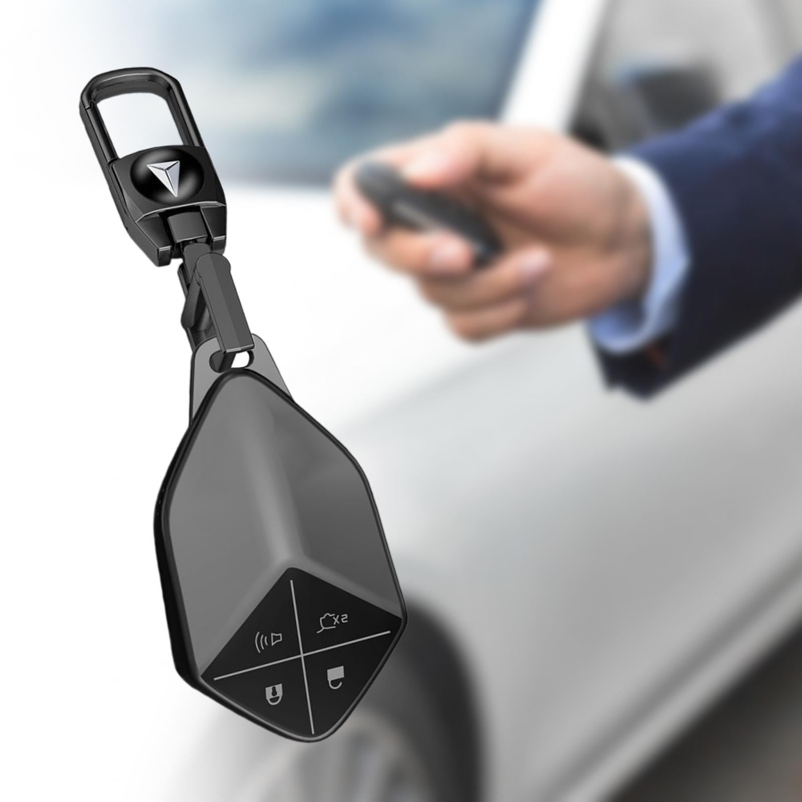 Key Case Car Accessory Key Fob Cover Case for Changan Dark Blue S7